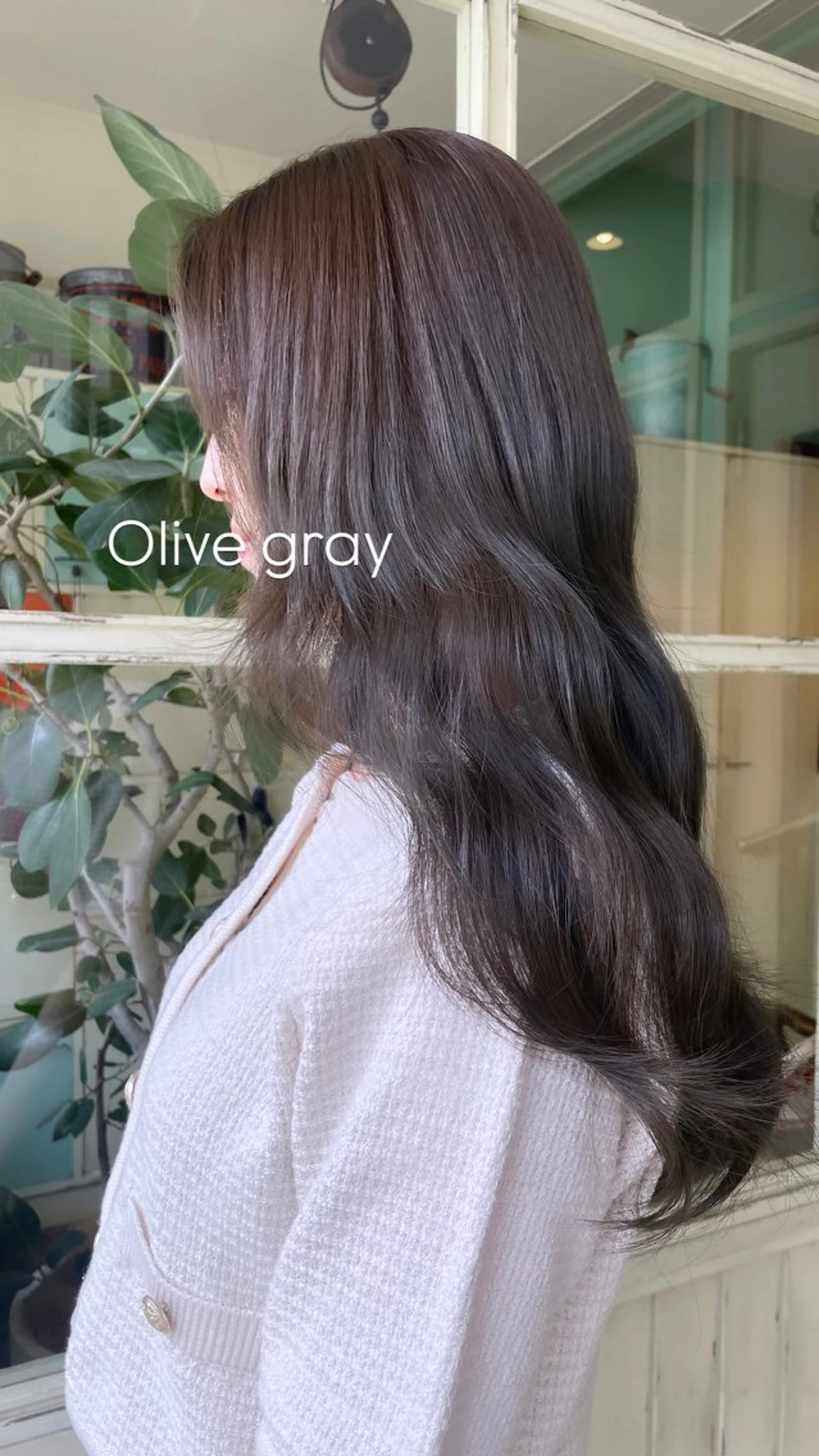 ロング カラー ブリーチ 透明感カラー ブリーチなしカラー カット ヘアカラー sourire  西大分所属・Sourire西大分 ☘️いけだ　あおいのヘアスタイル