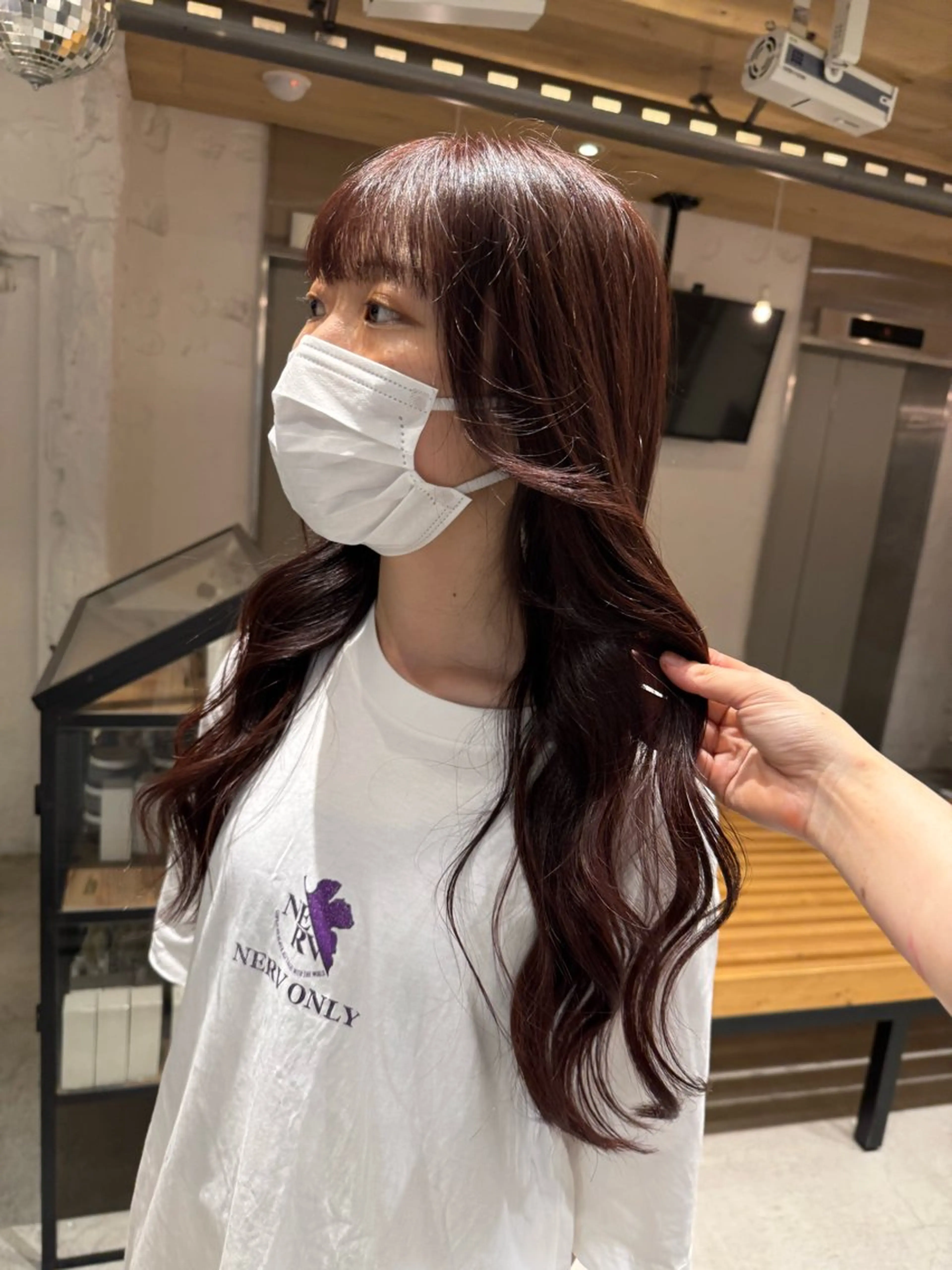 ロング LUNTY NAMBA所属・🌶推しカラー RINA🌶´-のヘアスタイル