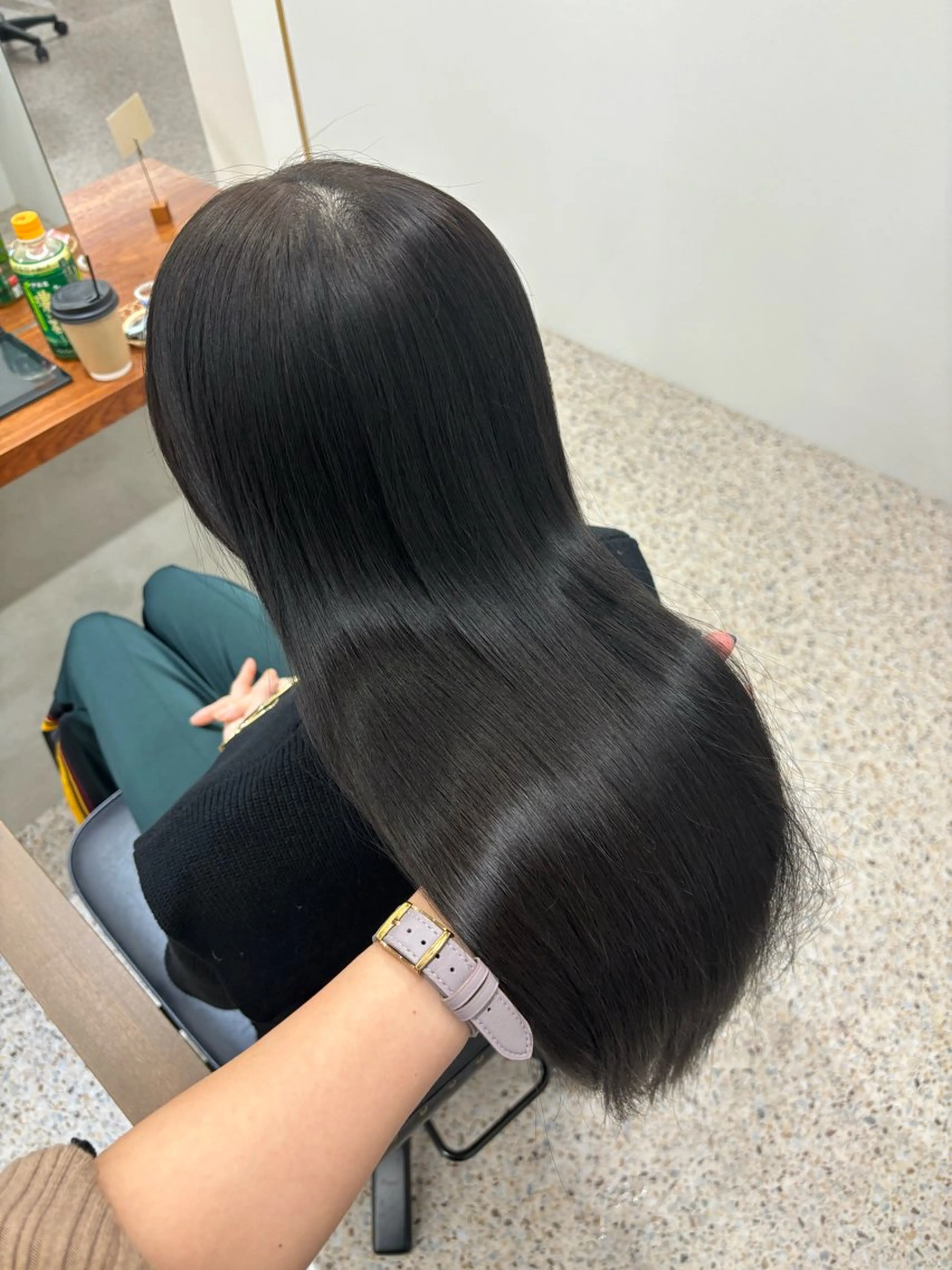 ロング カラー ハイトーン/ラベンダ ー/ユイナ🪄のヘアスタイル