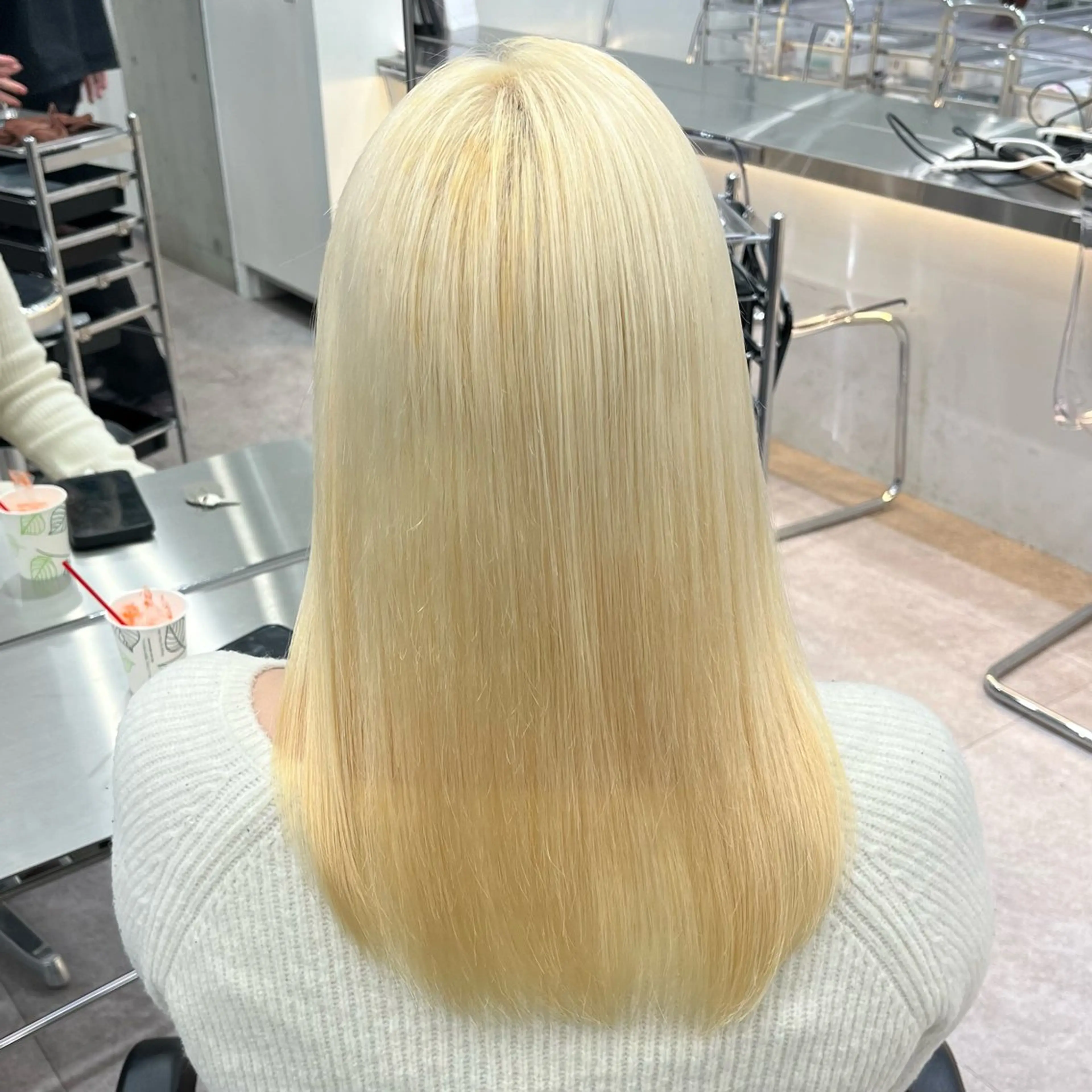 カラー ハイトーンカラー/ airi🎀のヘアスタイル