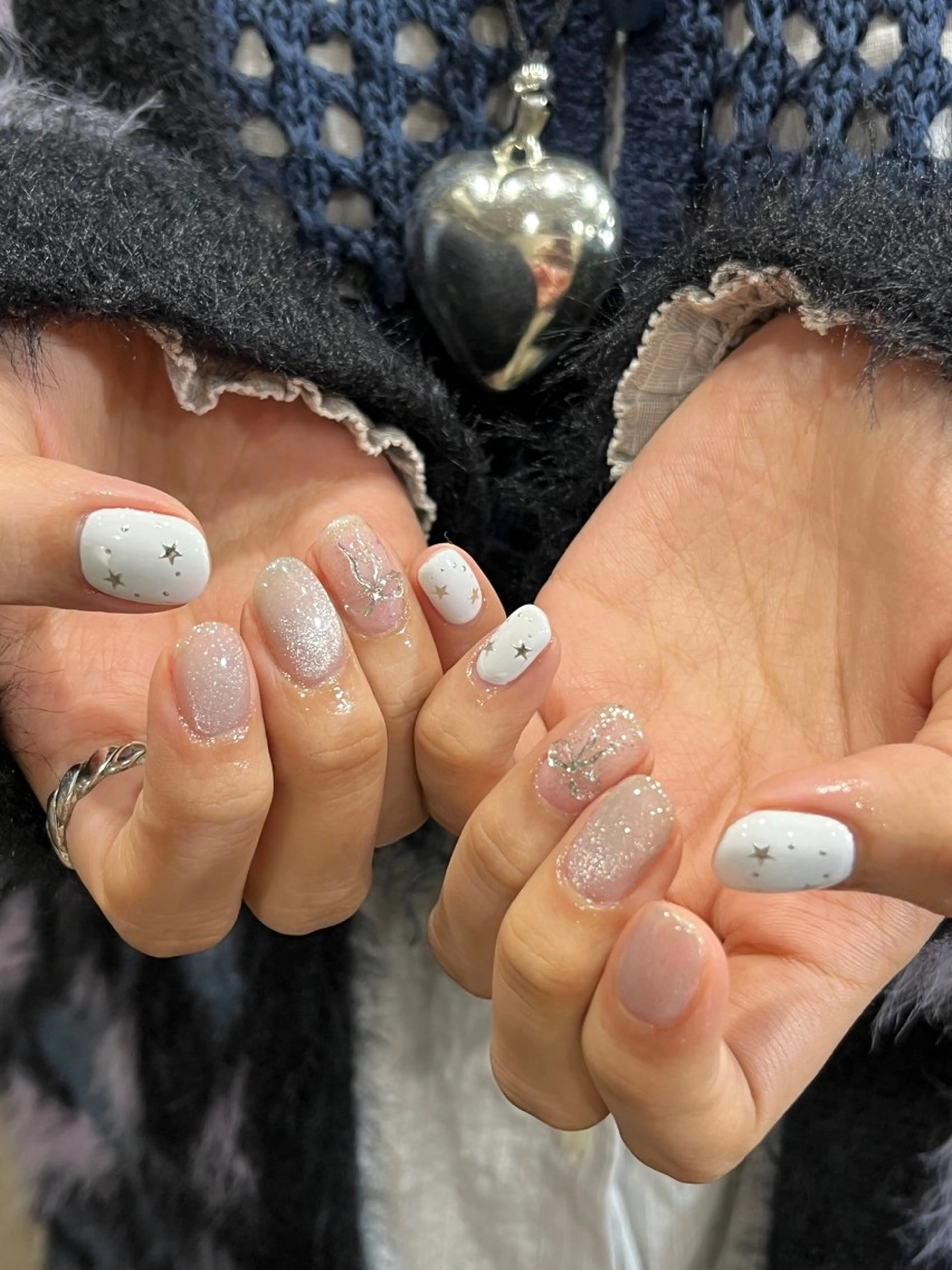 ネイル アートネイル チークネイル フレンチネイル グラデーション マグネットネイル ハンドネイル S.nail所属・S.nail _のネイルデザイン