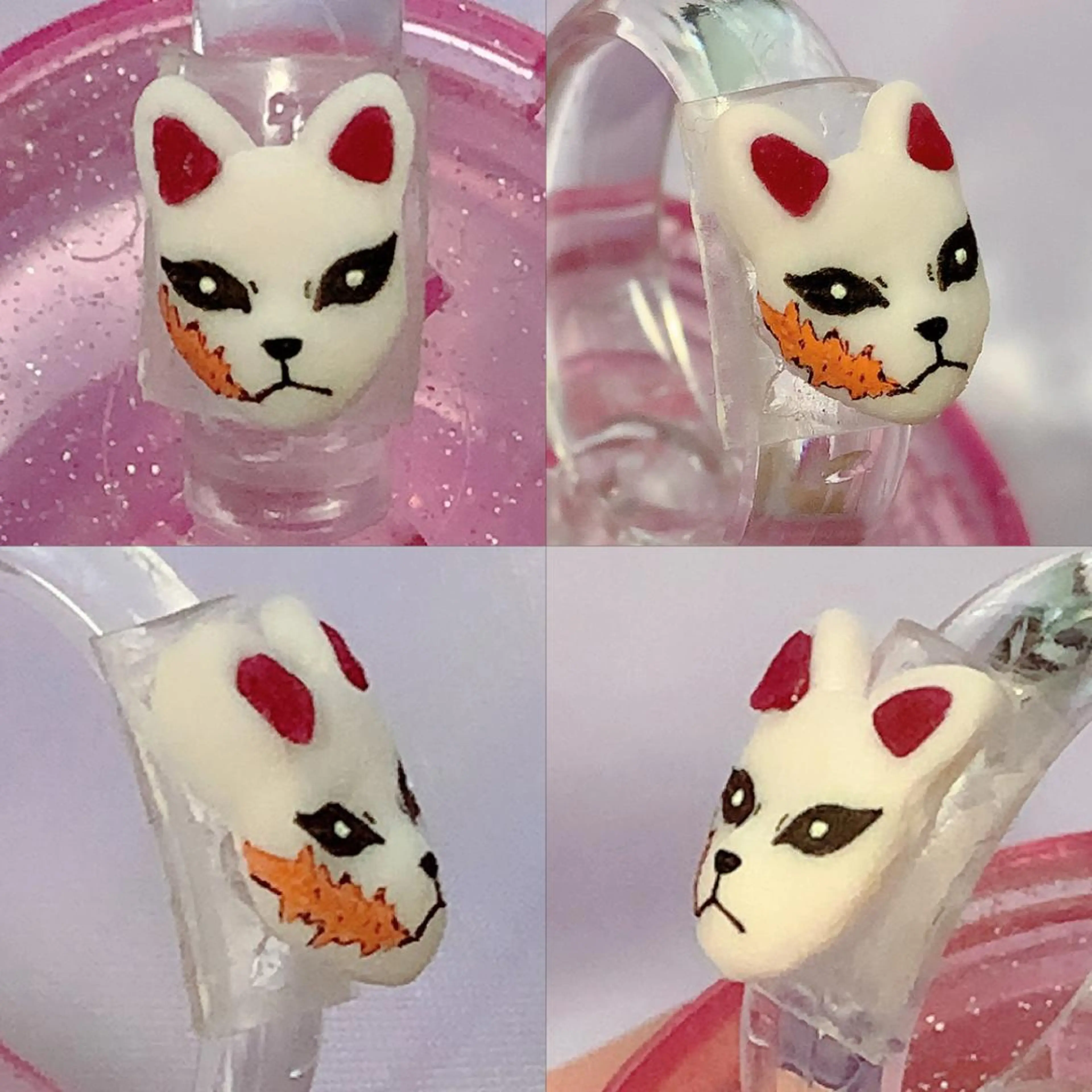 ネイル シェアサロンLei.g(レイジー)所属・3Dアートネイル💗 都築レナのネイルデザイン