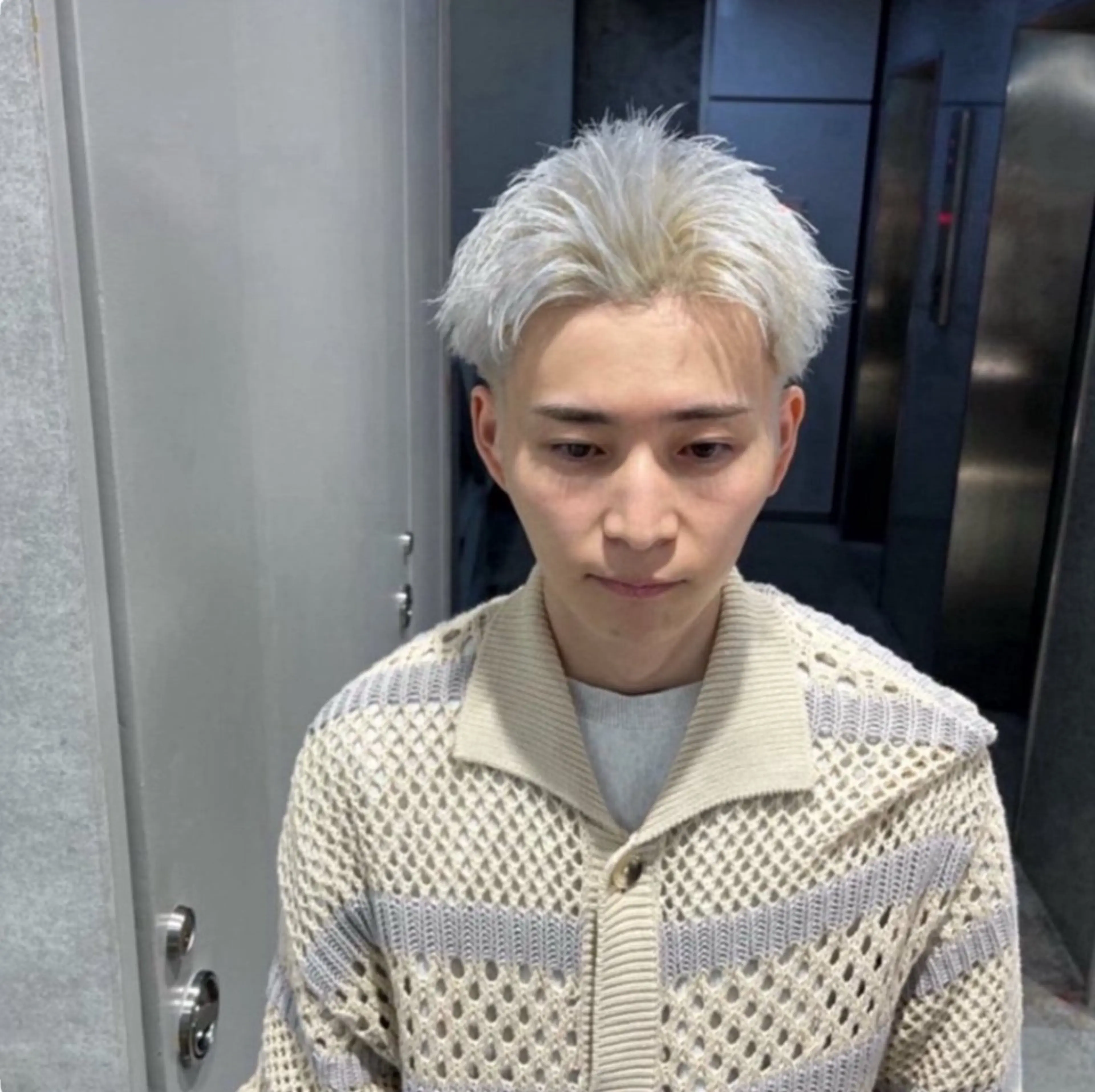 ショート カラー パーマ メンズ メンズパーマ メンズショート スパイキーショート ショートヘア カット ヘアカラー 🔥メンズ 特化🔥菊水皐暉🔥のヘアスタイル