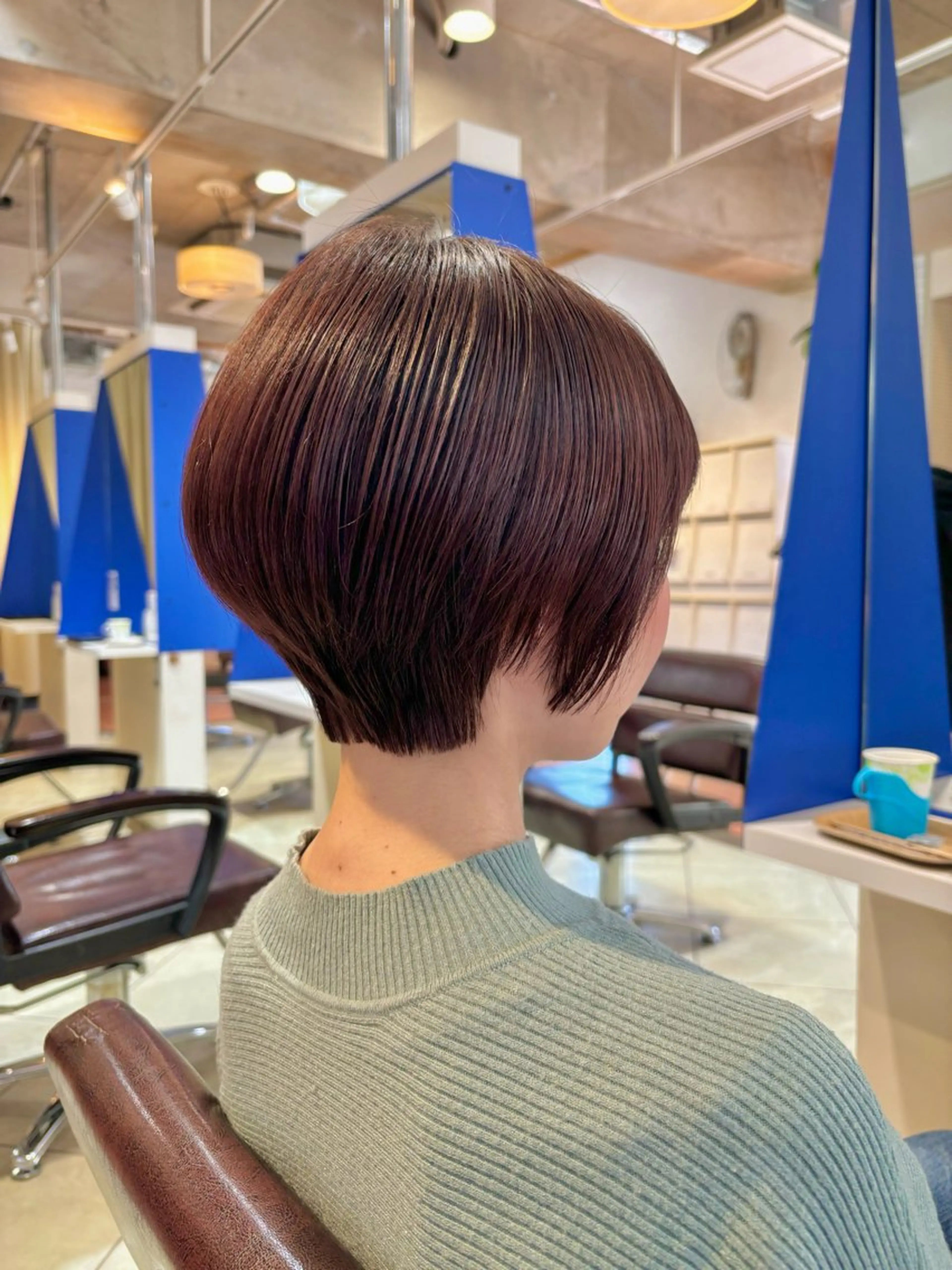 ショート 丸みショート ショートヘア 庄司 桜のヘアスタイル