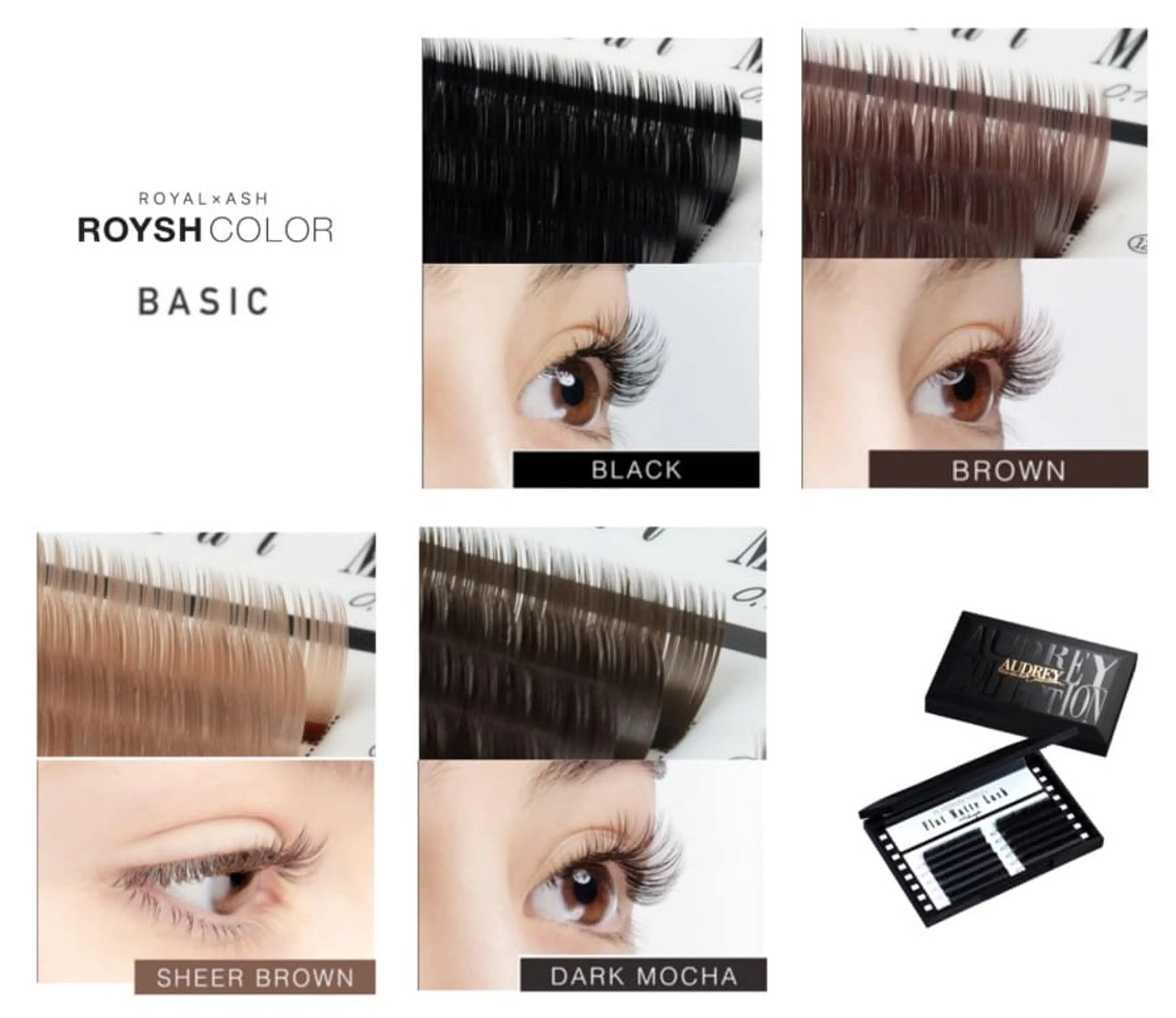 💎カラーフラットラッシュ💎100本(オフ込み)※2色までMIX無料(3色目は+300円)の写真