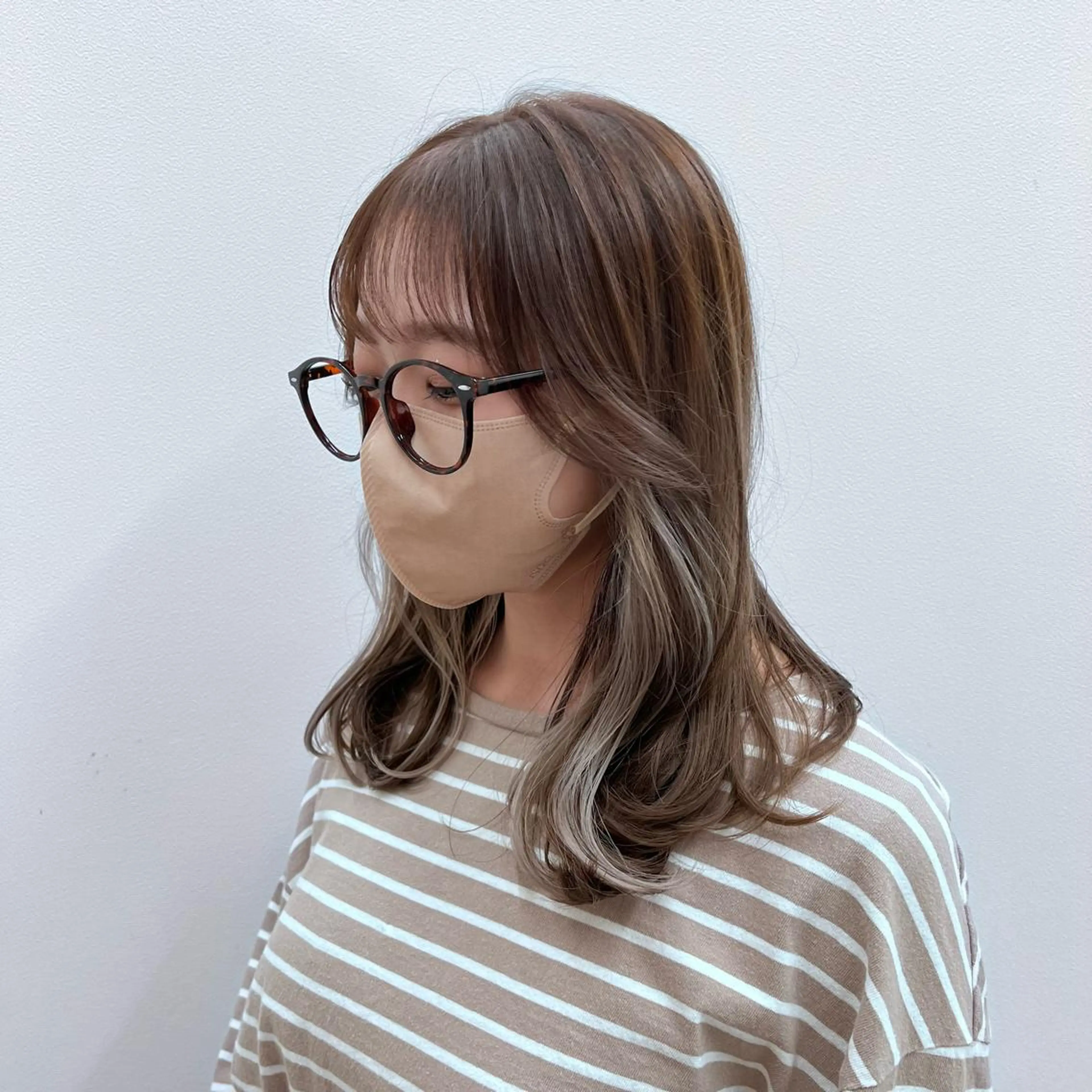 ロング 🩵albis/めい 大宮/ブリーチ🦋のヘアスタイル