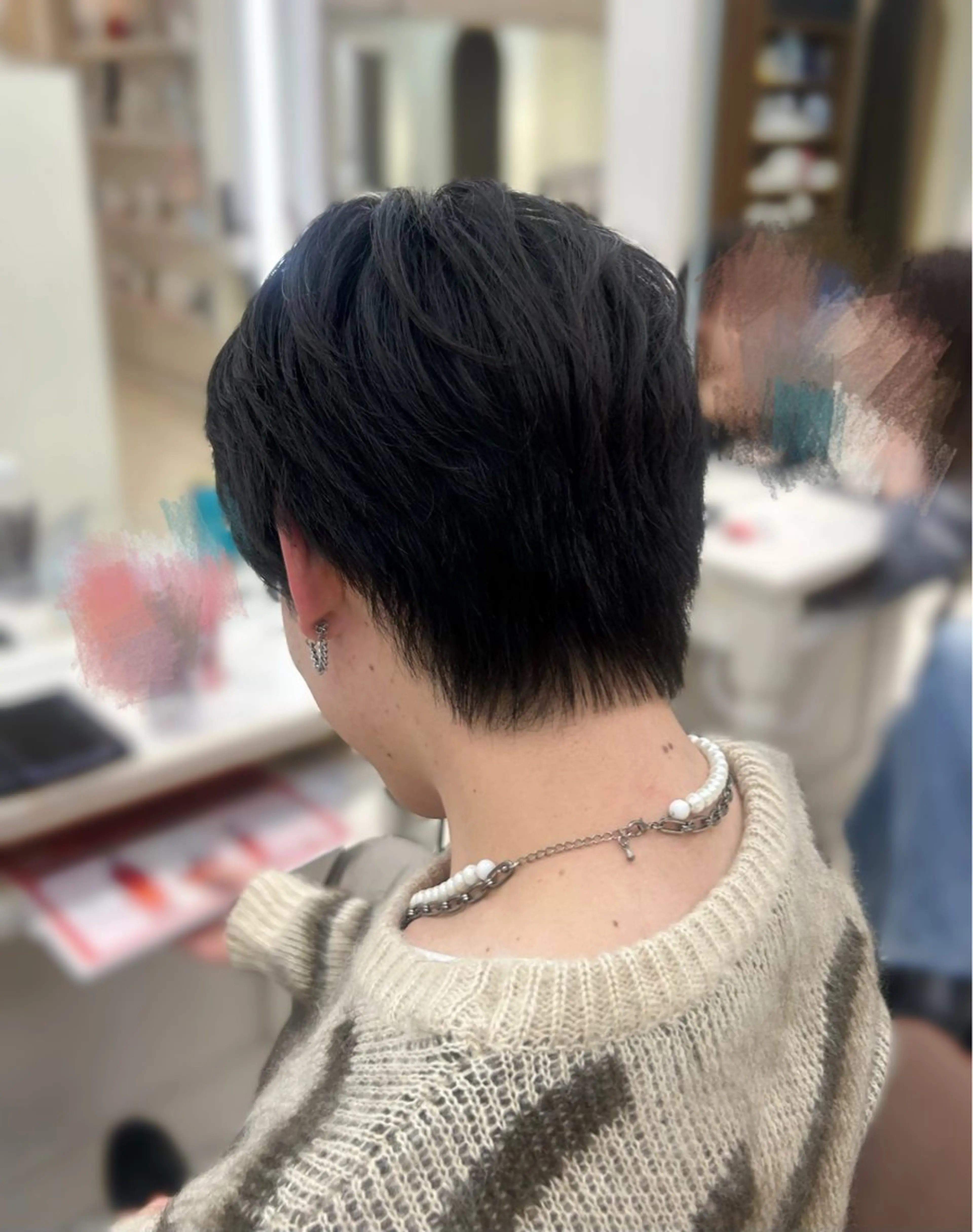 【土日限定】骨格似合わせメンズカット＋カラー＋炭酸シャンプー(頭皮クレンジング🧴)の写真