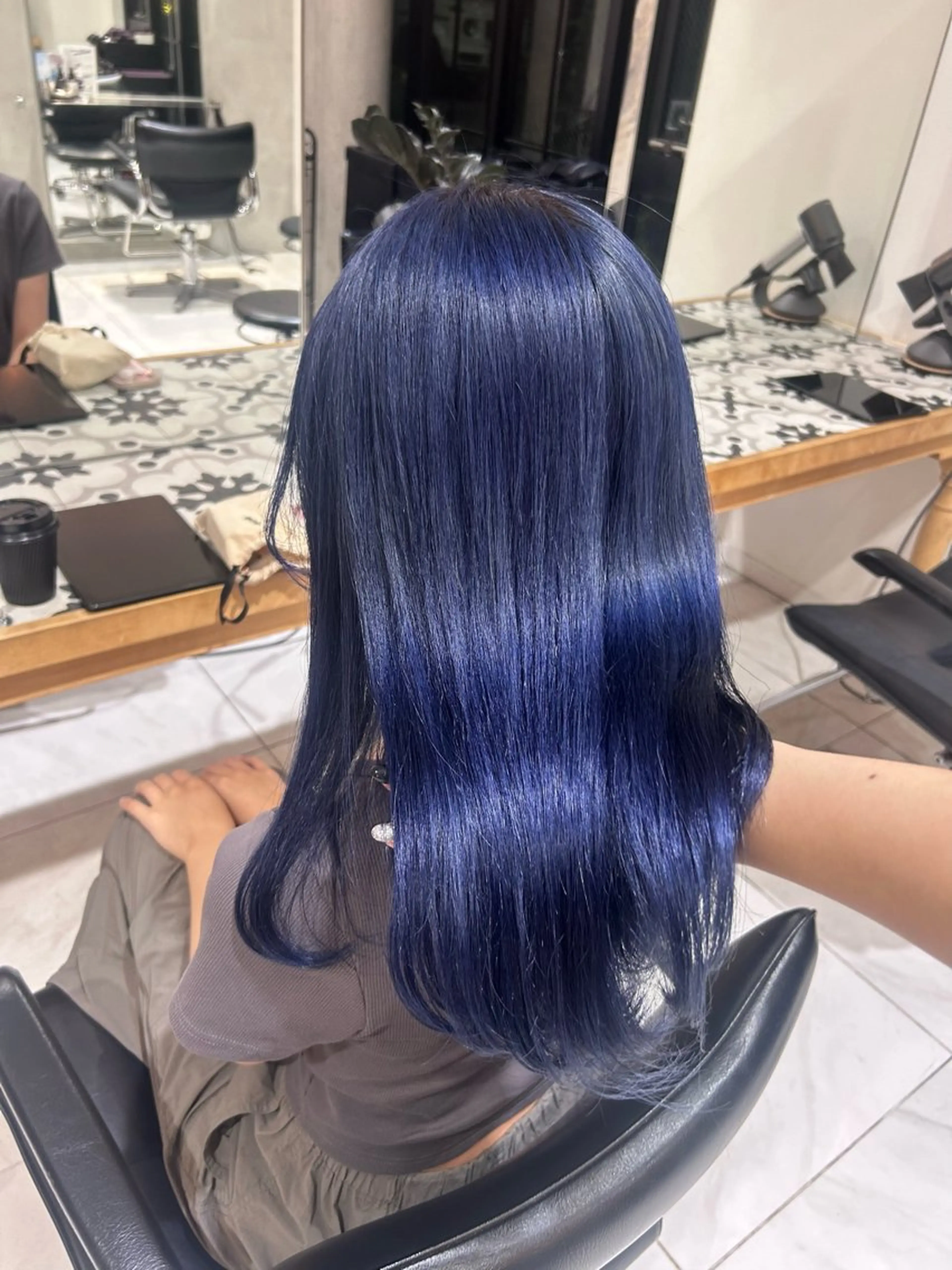 カラー ハイトーンカラー ヘアカラー トリートメント ヘッドスパ ヘアセット miko🪽地毛風/ ハイトーン/レイヤーのヘアスタイル