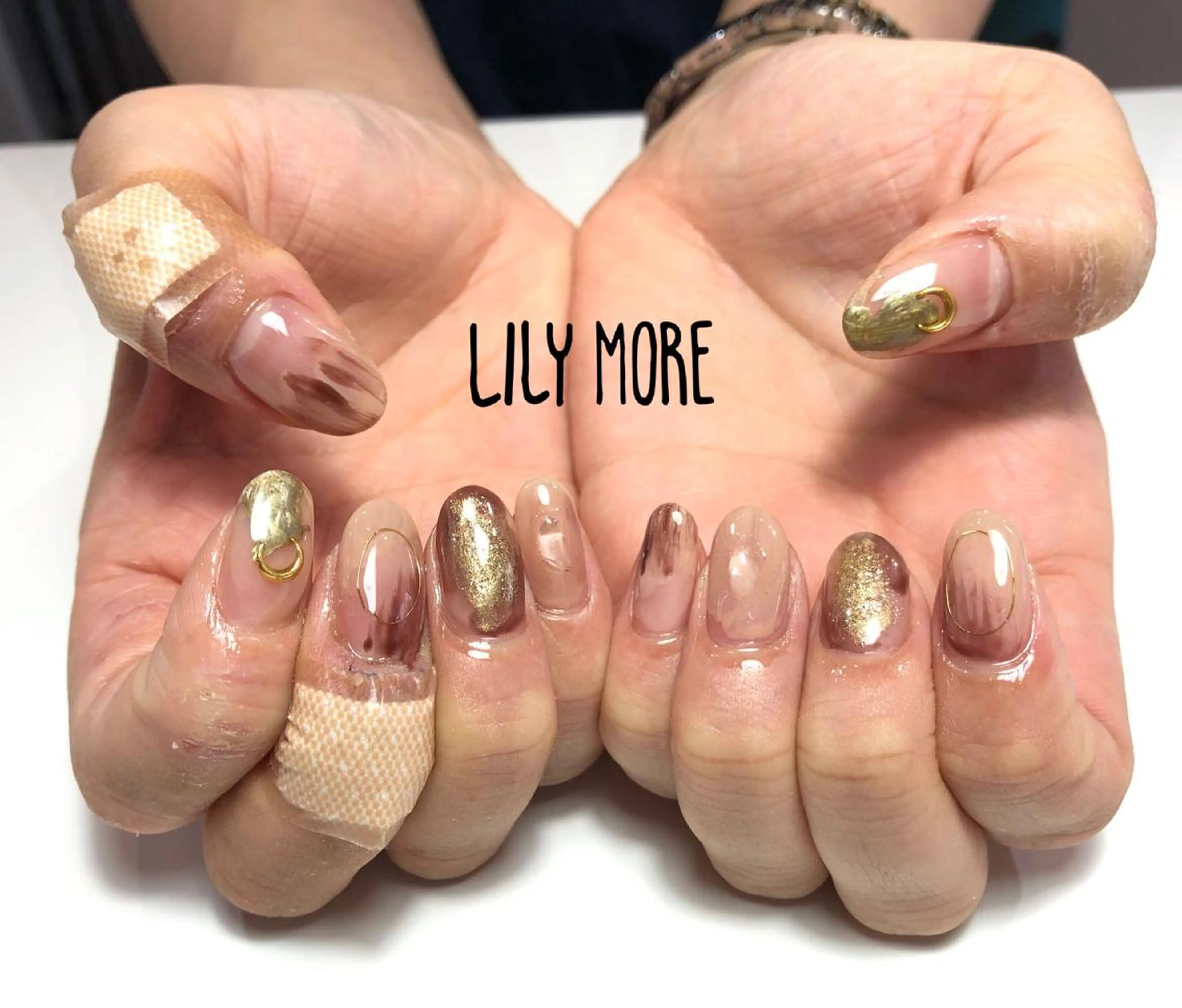 ネイル ニュアンスネイル Lily closetのネイルデザイン