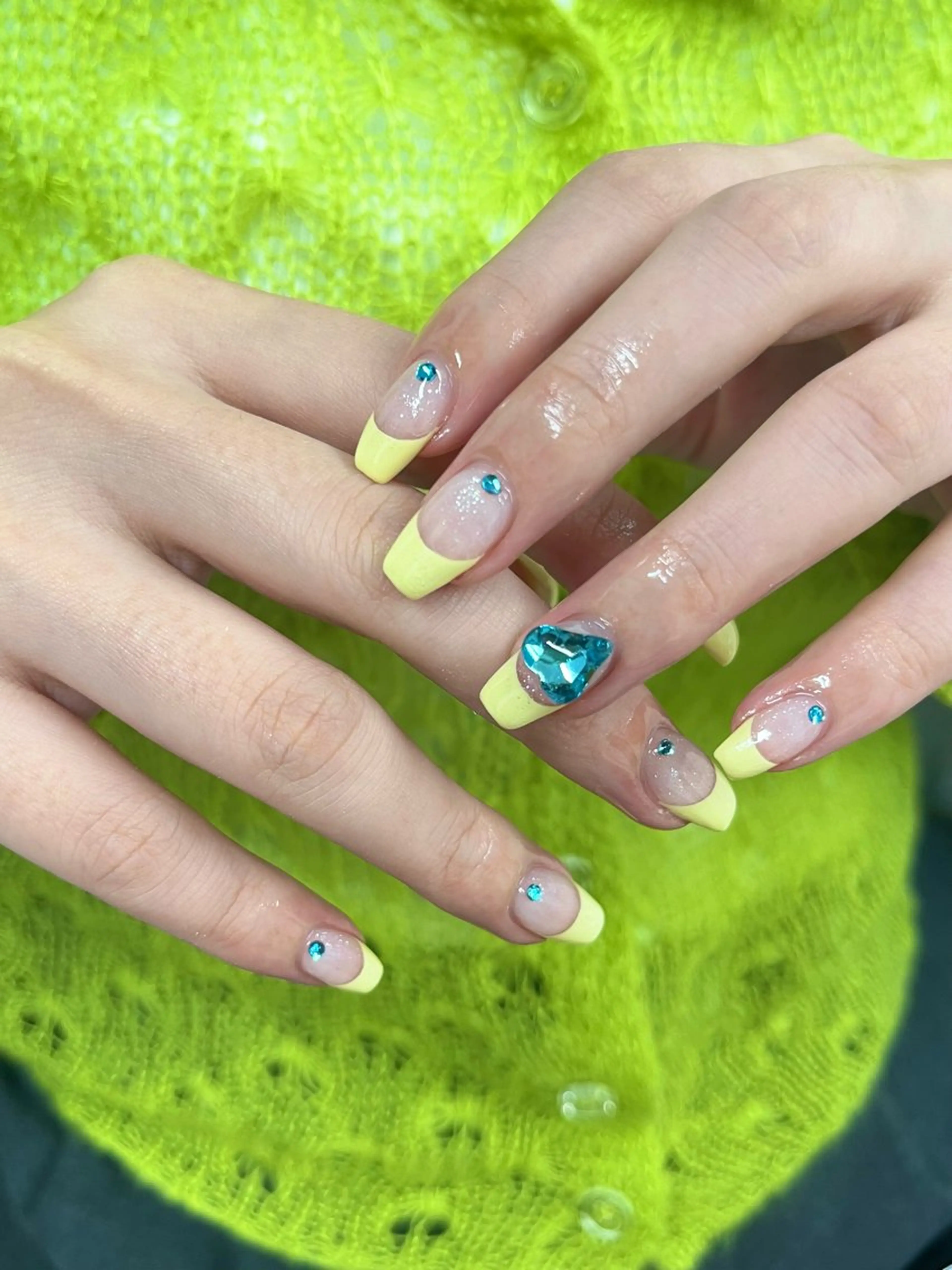 ネイル ハート ハンドネイル Basic町田本店 Suzunaのネイルデザイン