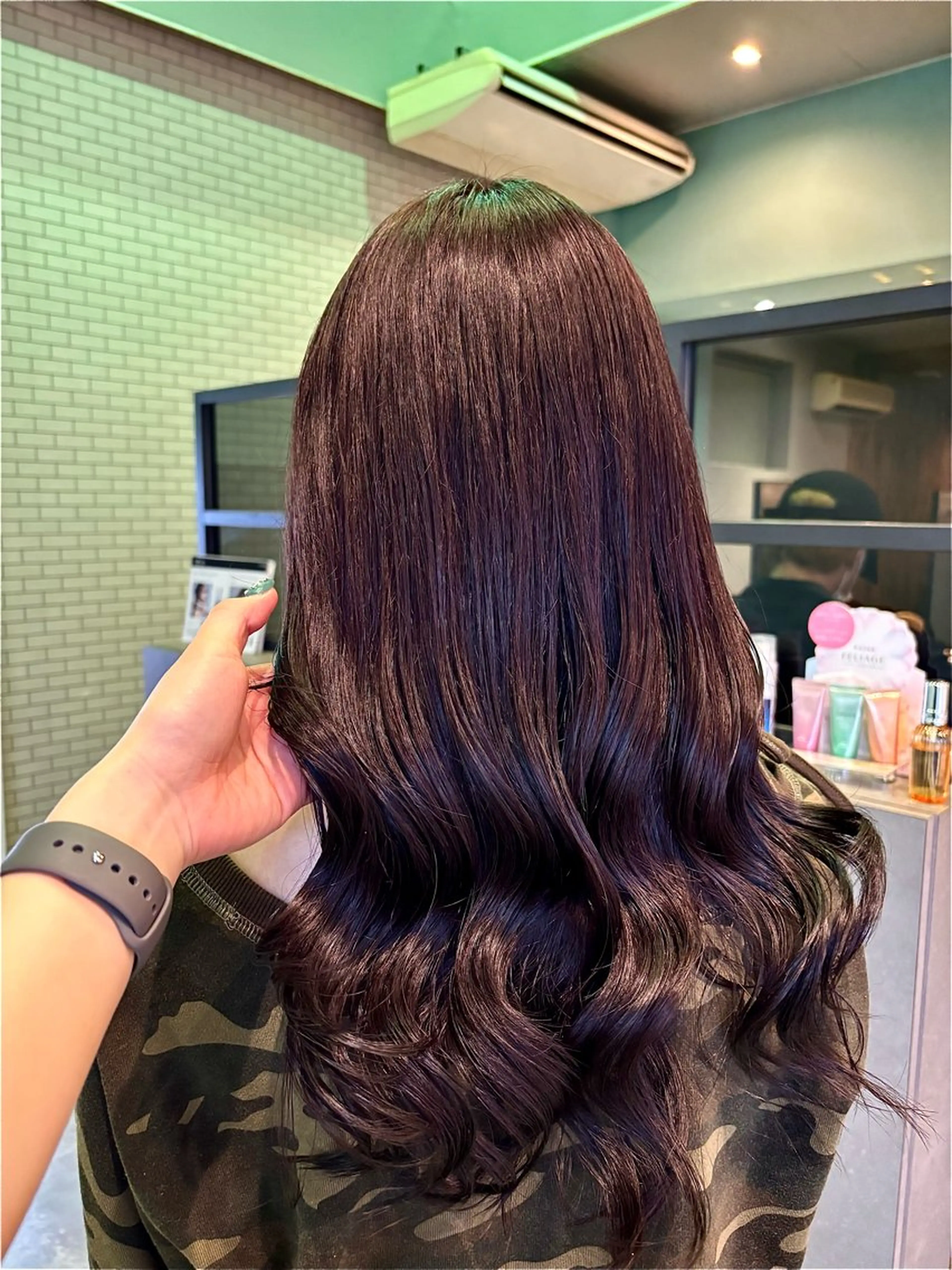 ロング カラー ダブルカラー ヘアカラー 古田 穂香/似合わせカラーのヘアスタイル