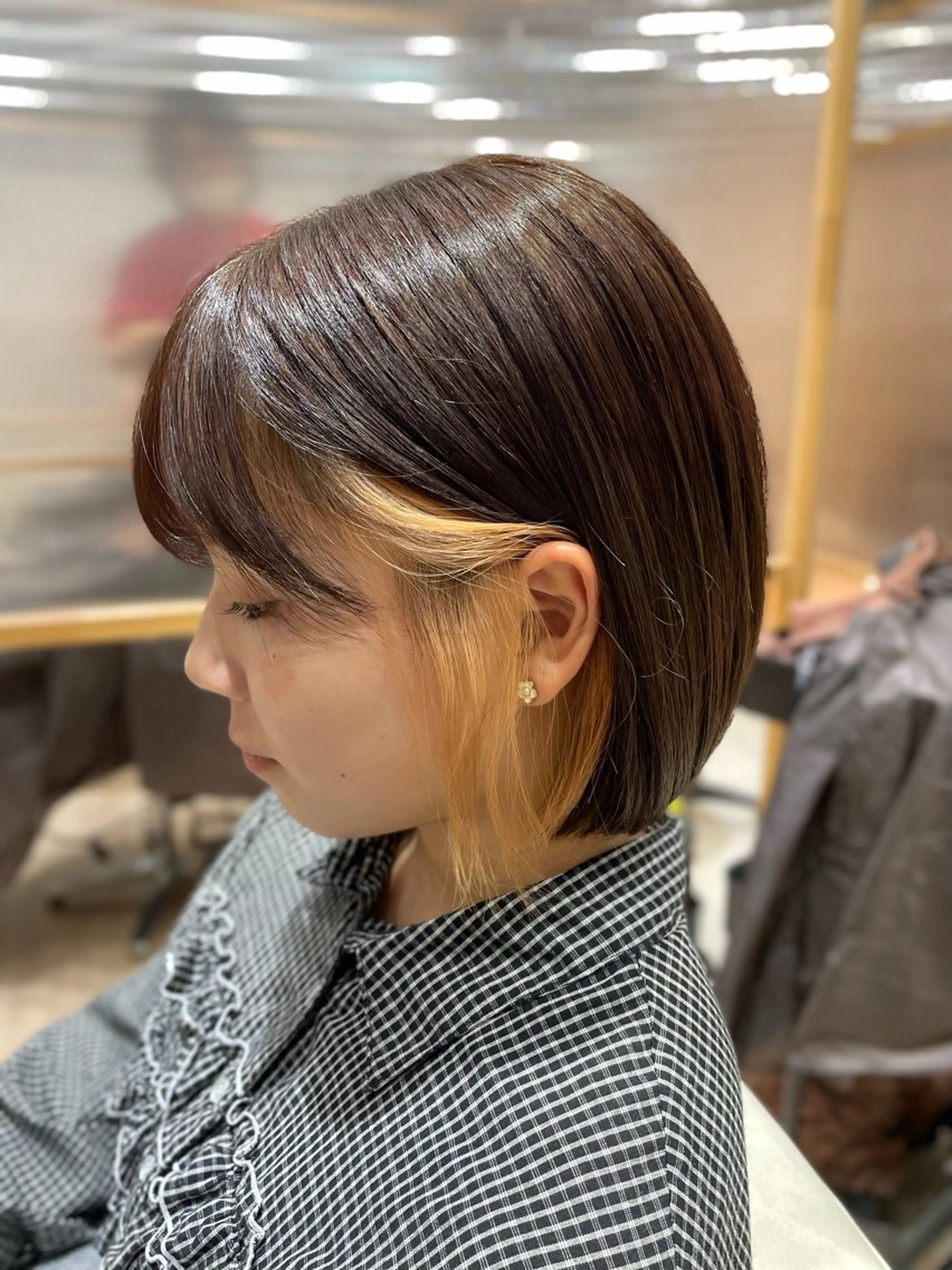 ミディアム カラー ヘアカラー トリートメント 【髪質改善・美髪 矯正】🌟だいち🌟のヘアスタイル