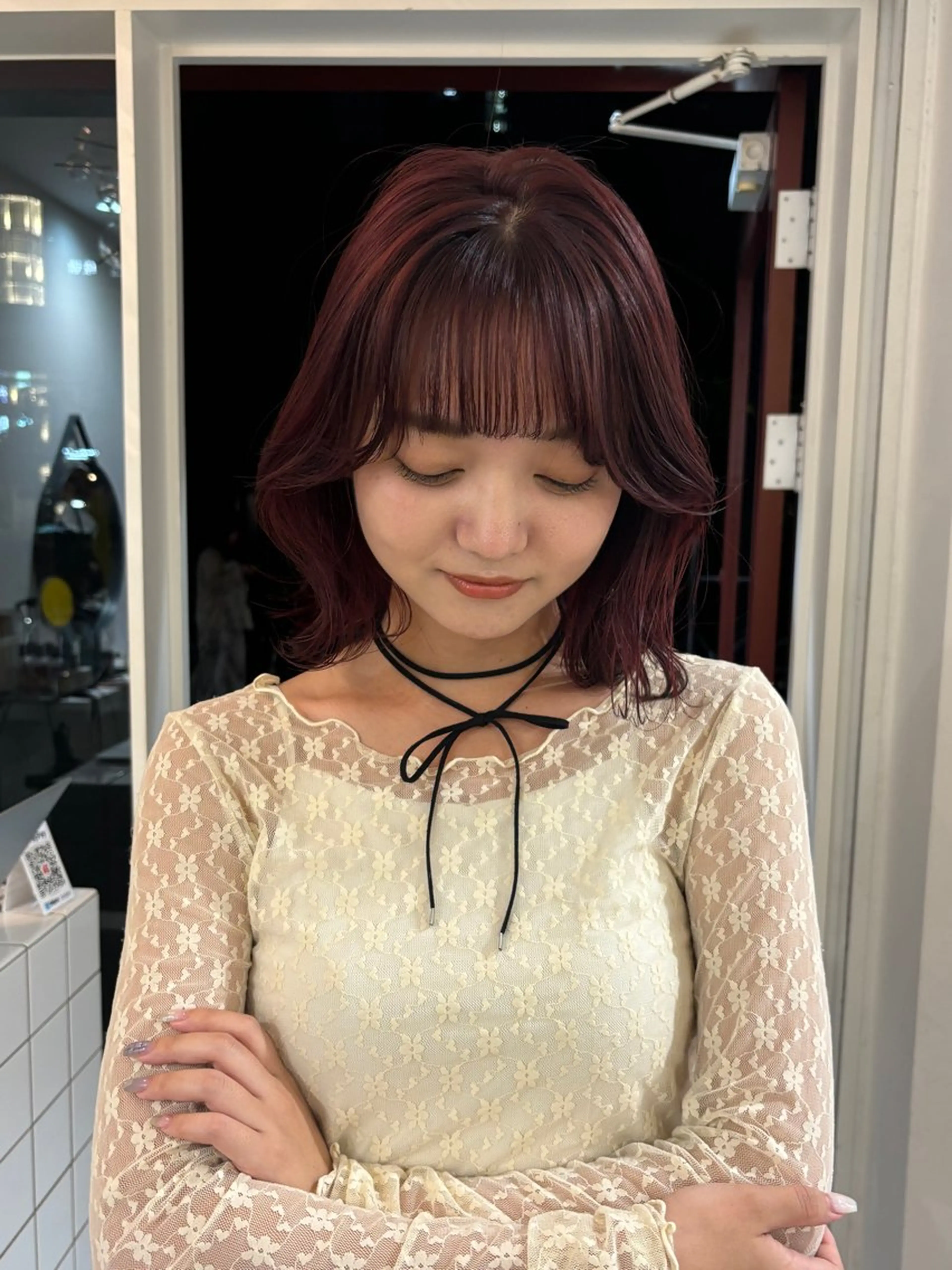 カラー 梅田/艶カラー/ じゅなのヘアスタイル