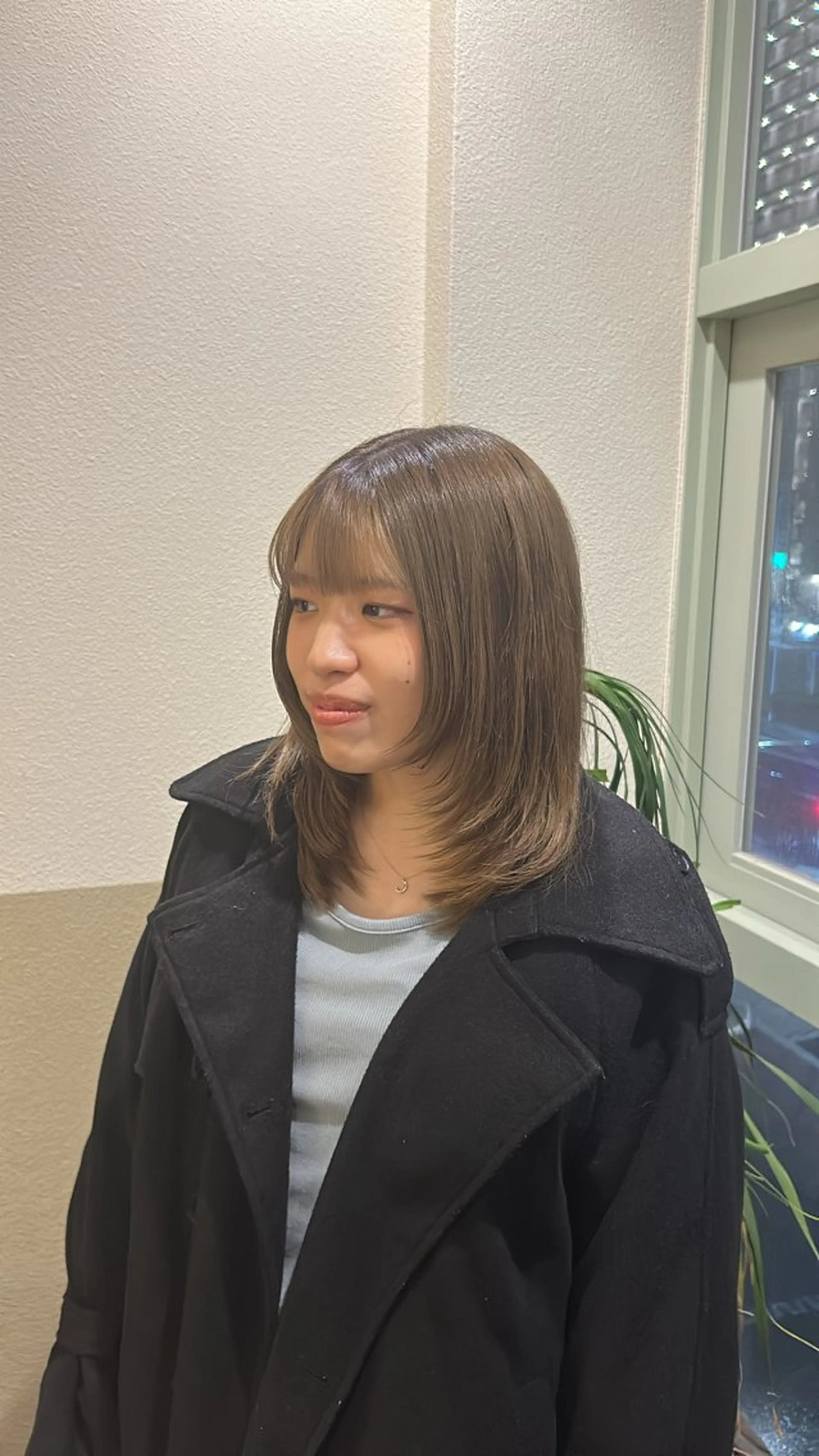 ミディアム 髪質改善/レイヤー/ 井上　陽のヘアスタイル