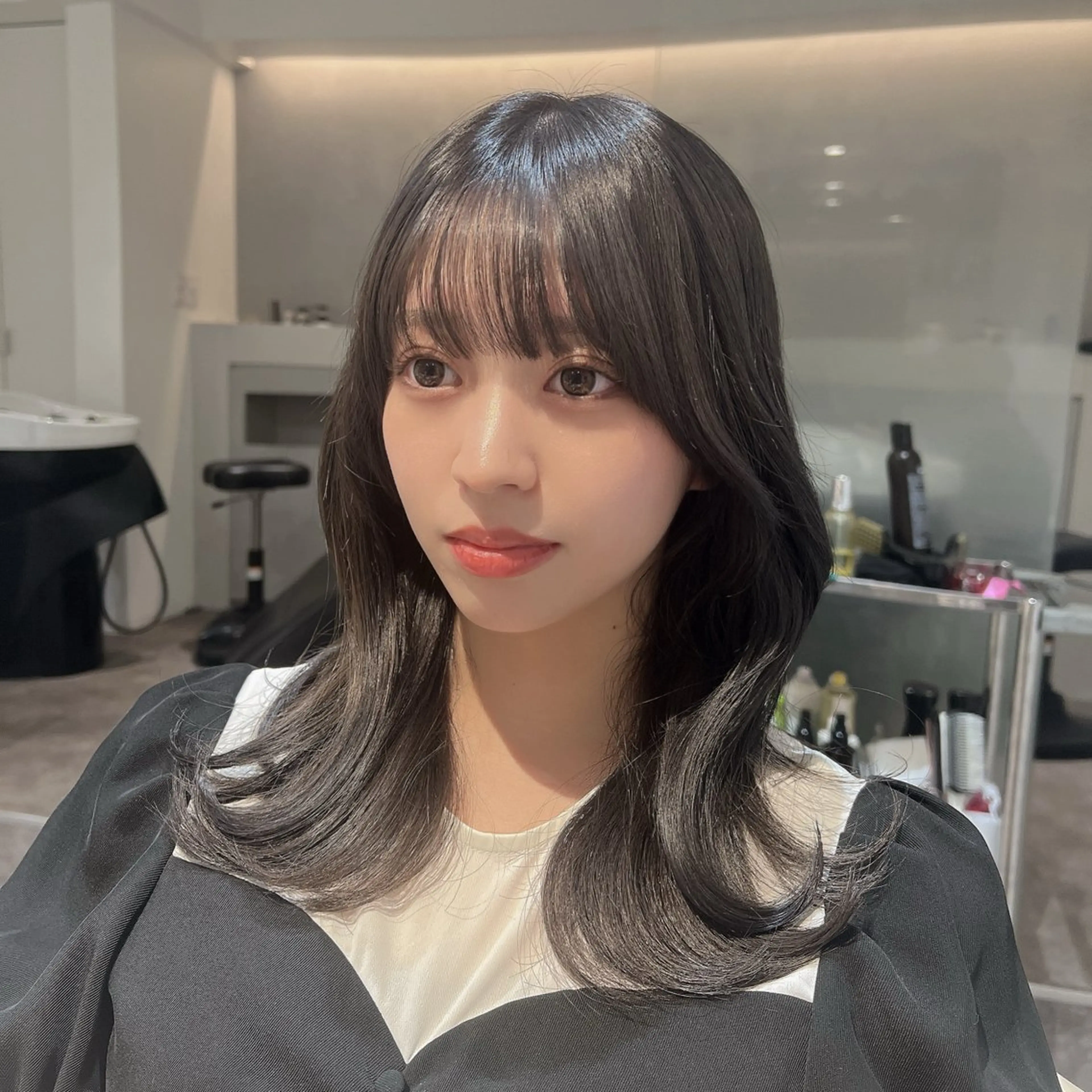 ミディアム カラー カット ヘアカラー トリートメント 💎透明感カラー特化 💎TAISEIのヘアスタイル