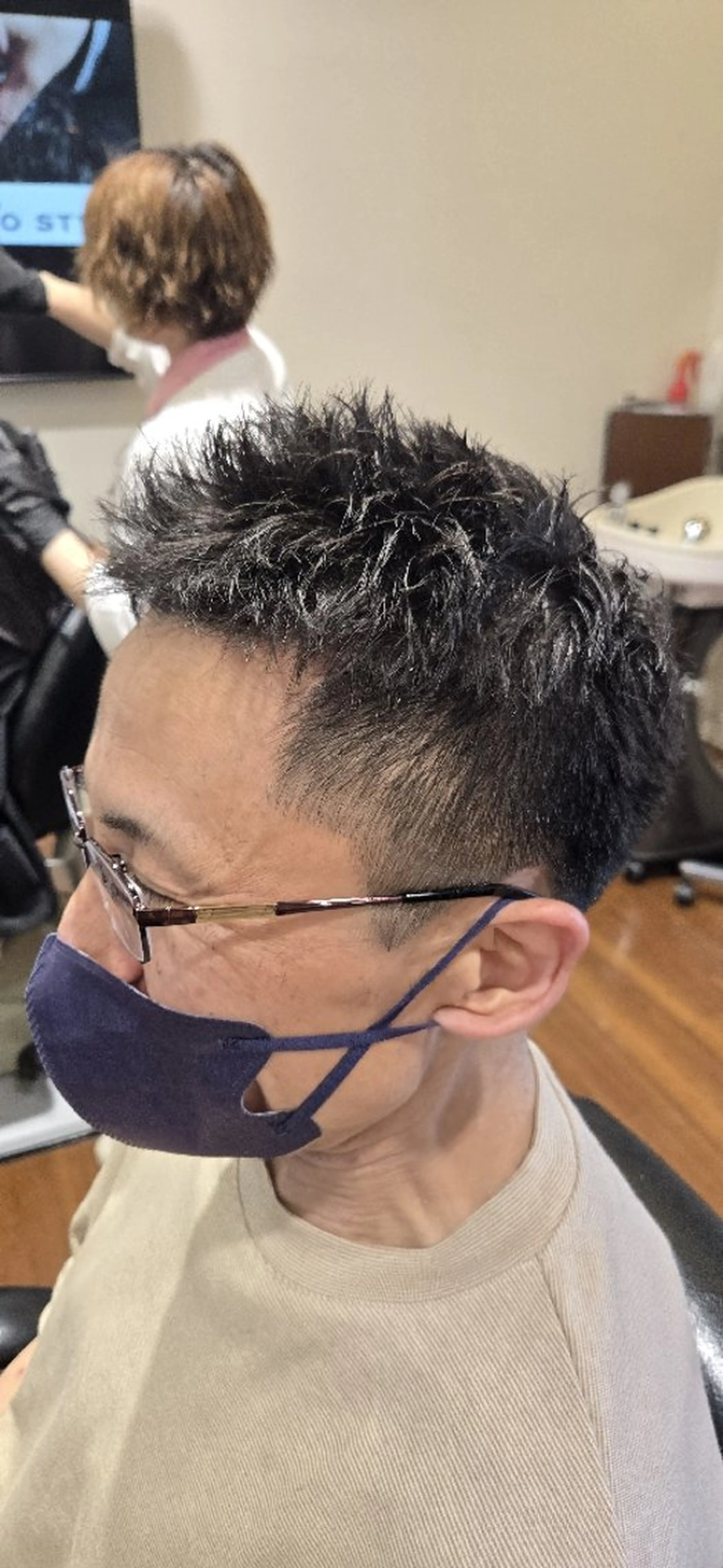 パーマ メンズ メンズパーマ スパイキーショート カット パーマ - ̗̀⋆͛ 東山 侑以🎮𓈒⋆͛のヘアスタイル