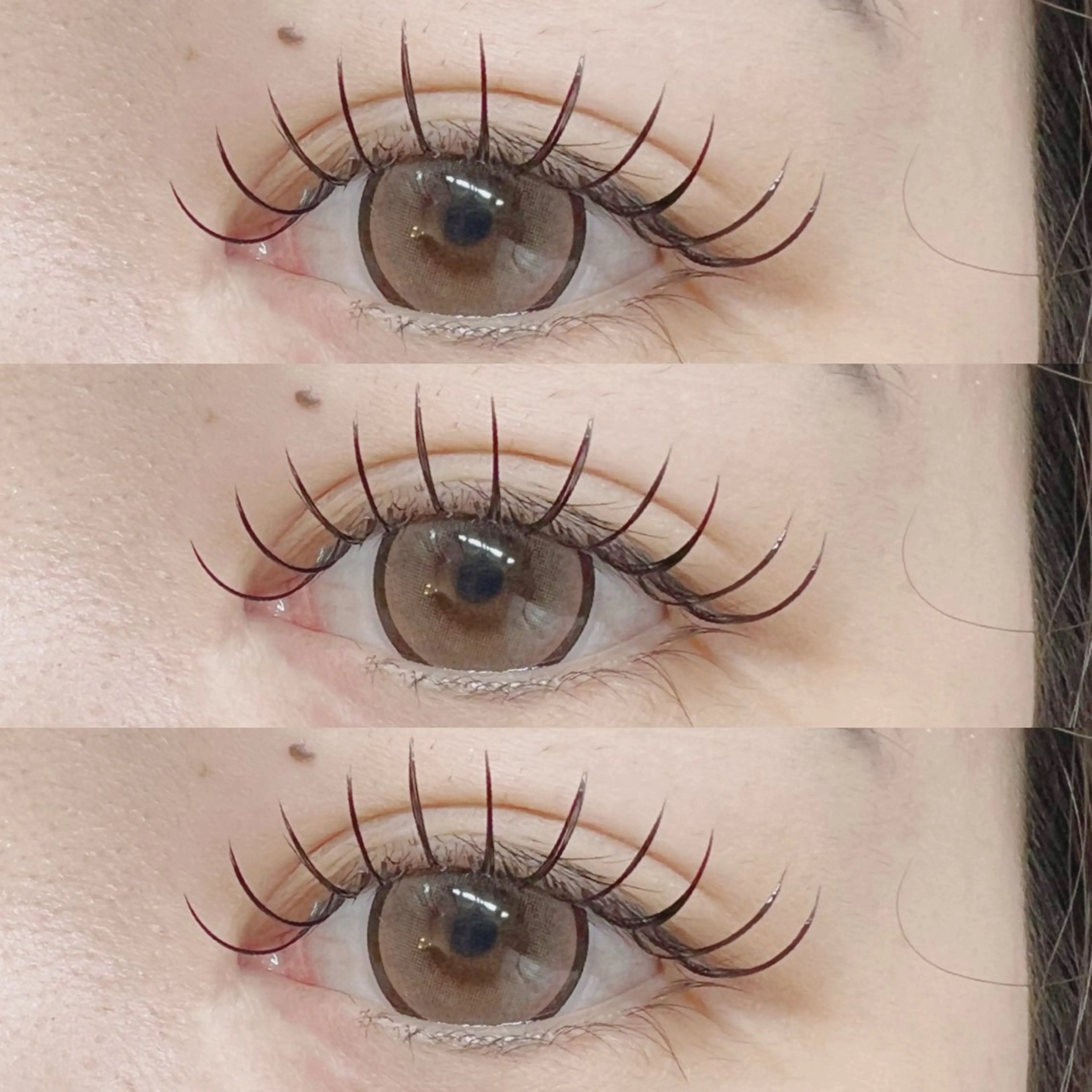 【当日のみ特別価格】オフ込/フラットラッシュ 120本🌈🫧ｺｰﾃｨﾝｸﾞ付¥3,680の写真