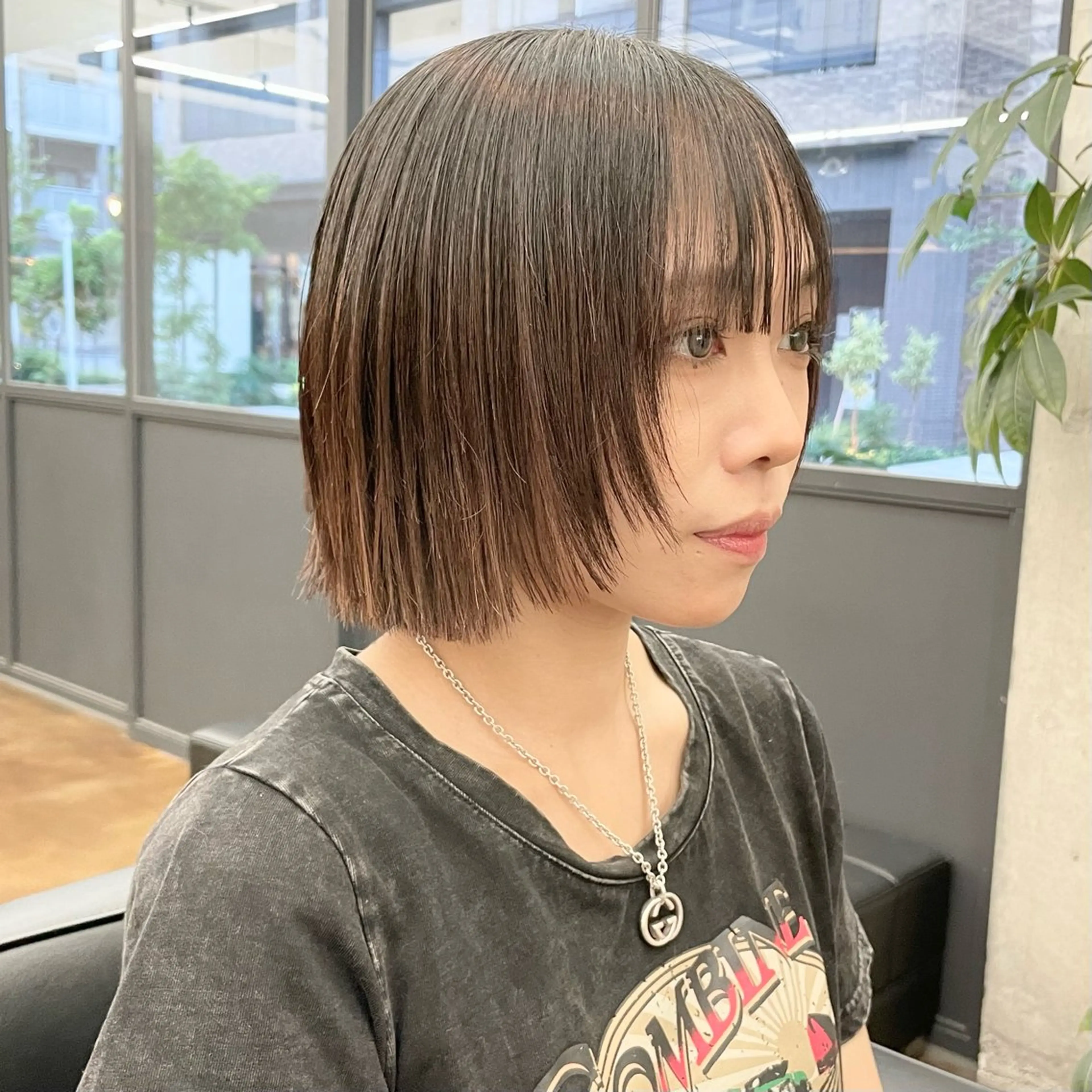 ショート ボブレイヤー ボブ 顔まわりレイヤー レイヤーカット ショートヘア カット ヘアセット ✂︎ウルフ・ショート ✂︎MIKUNIのヘアスタイル