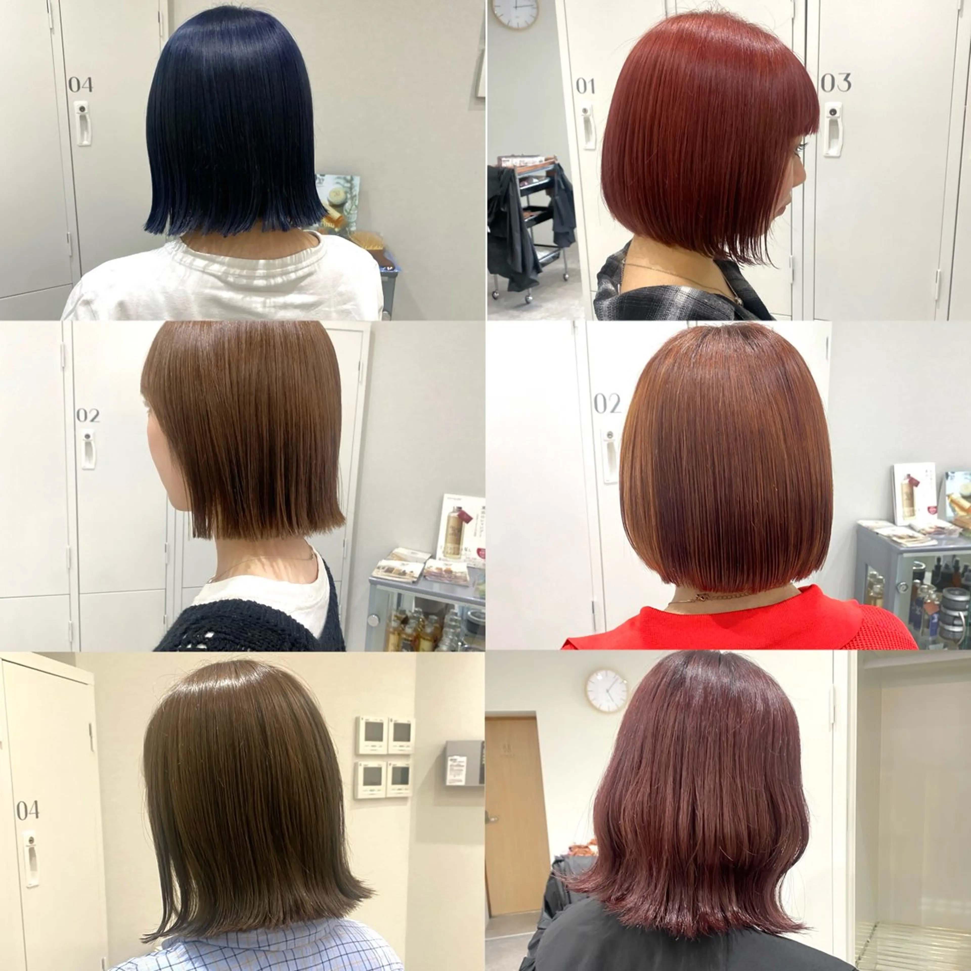 ミディアム カラー ヘアアレンジ カット ボブ /ニュアンス/ satomi🧸💖のヘアスタイル