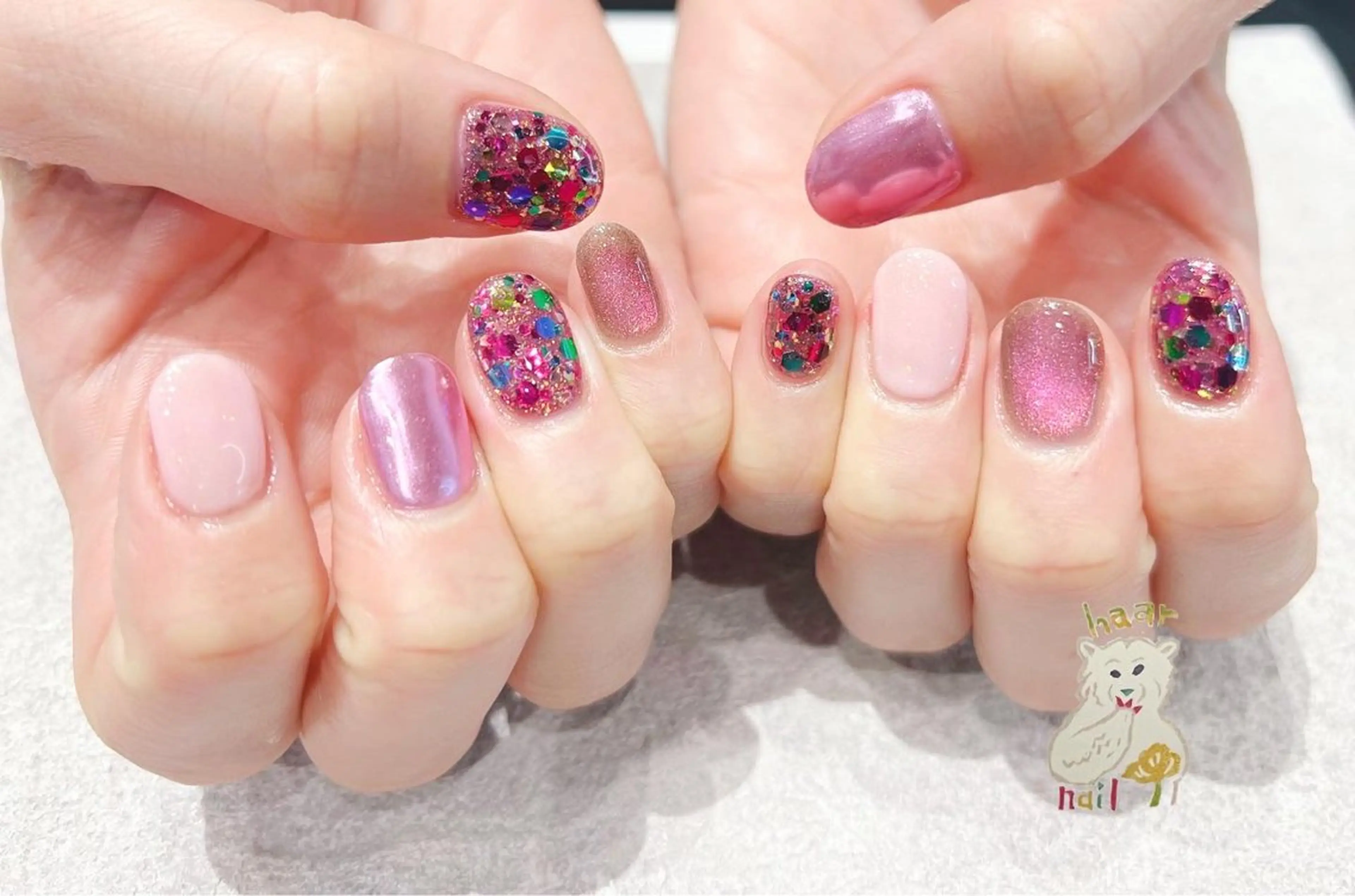 ネイル ハンドネイル 深田 加代のネイルデザイン