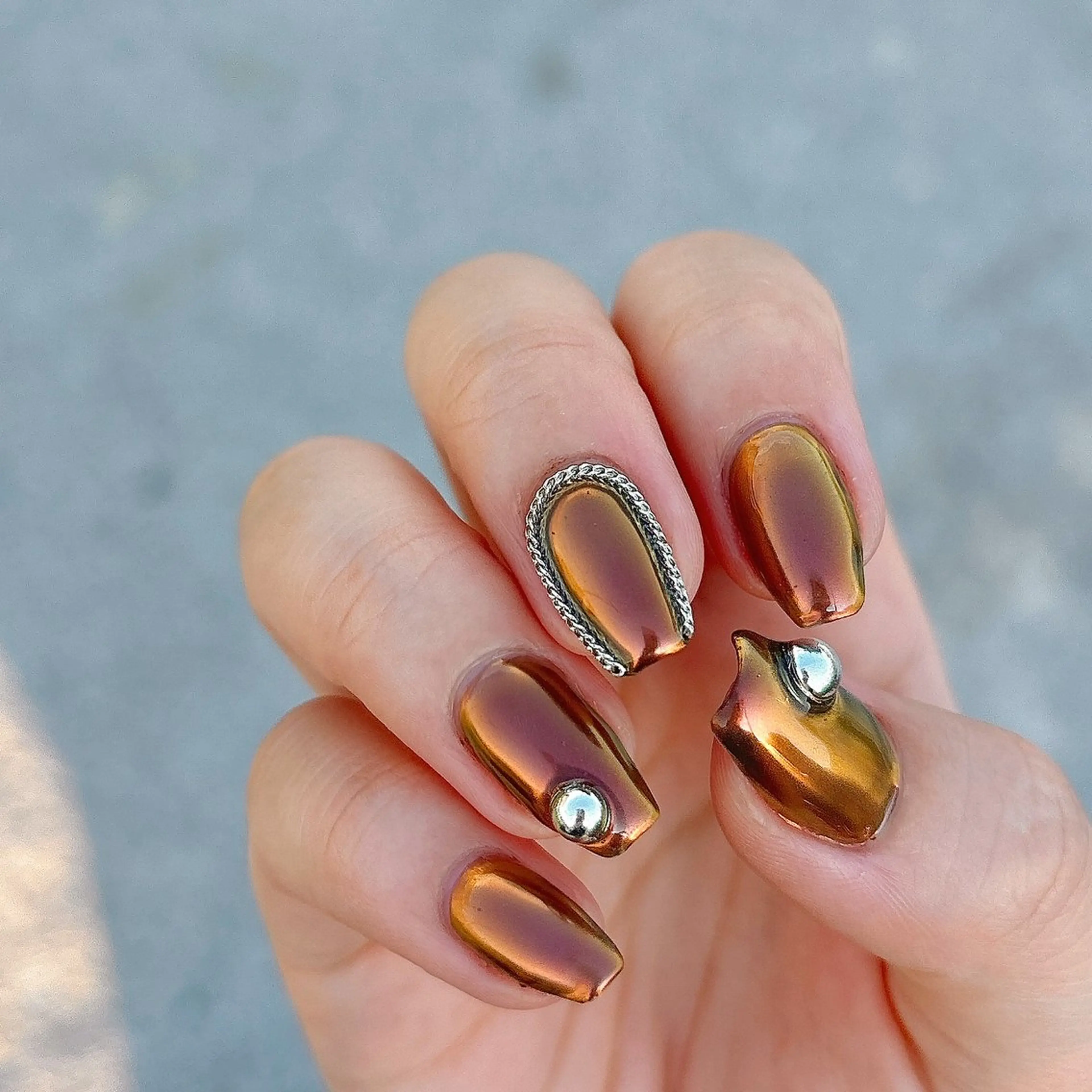 ネイル ハンドネイル Radia bykaonailsのネイルデザイン