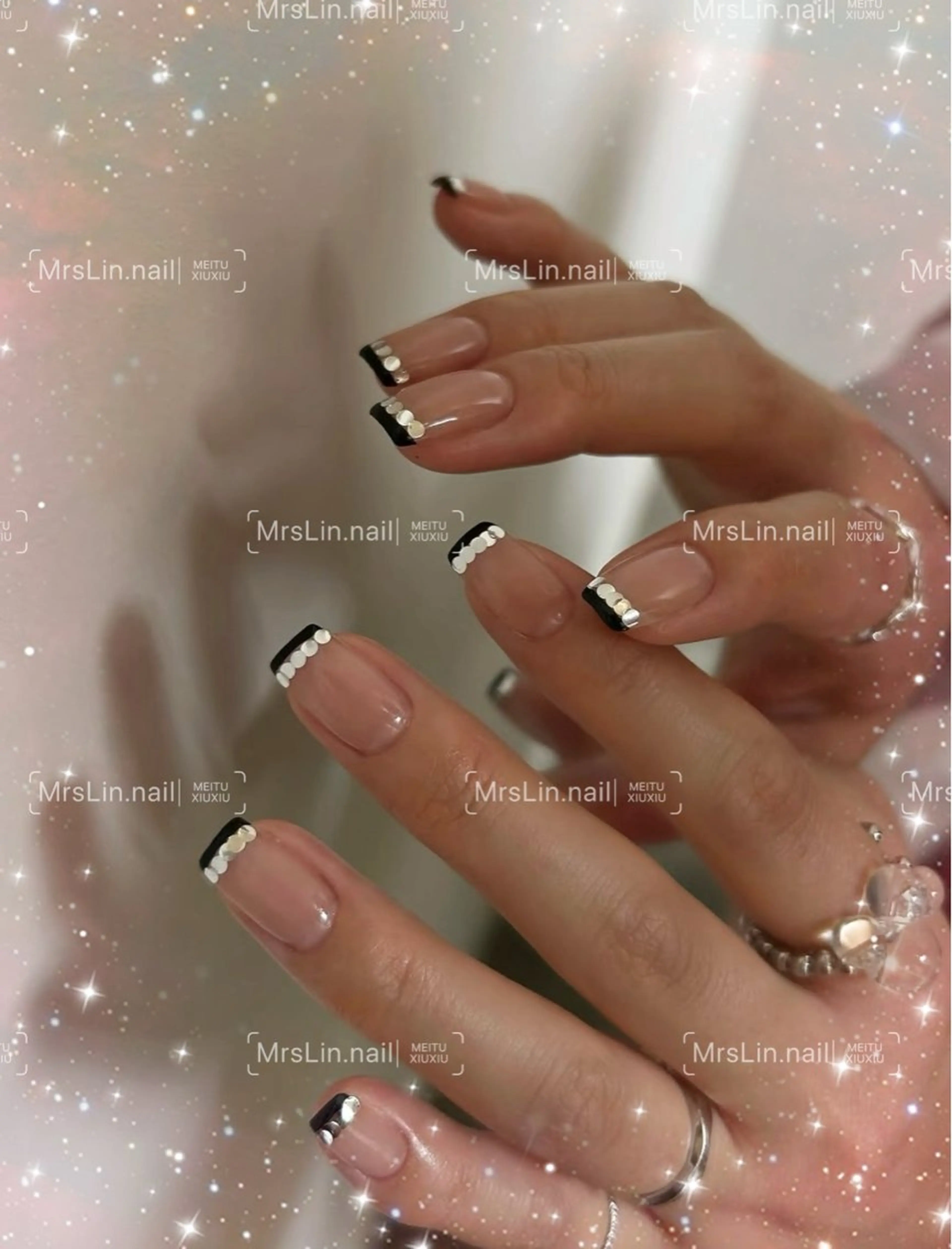 ネイル ラメ(グリッター) ハンドネイル Mrs Lin.nailのネイルデザイン