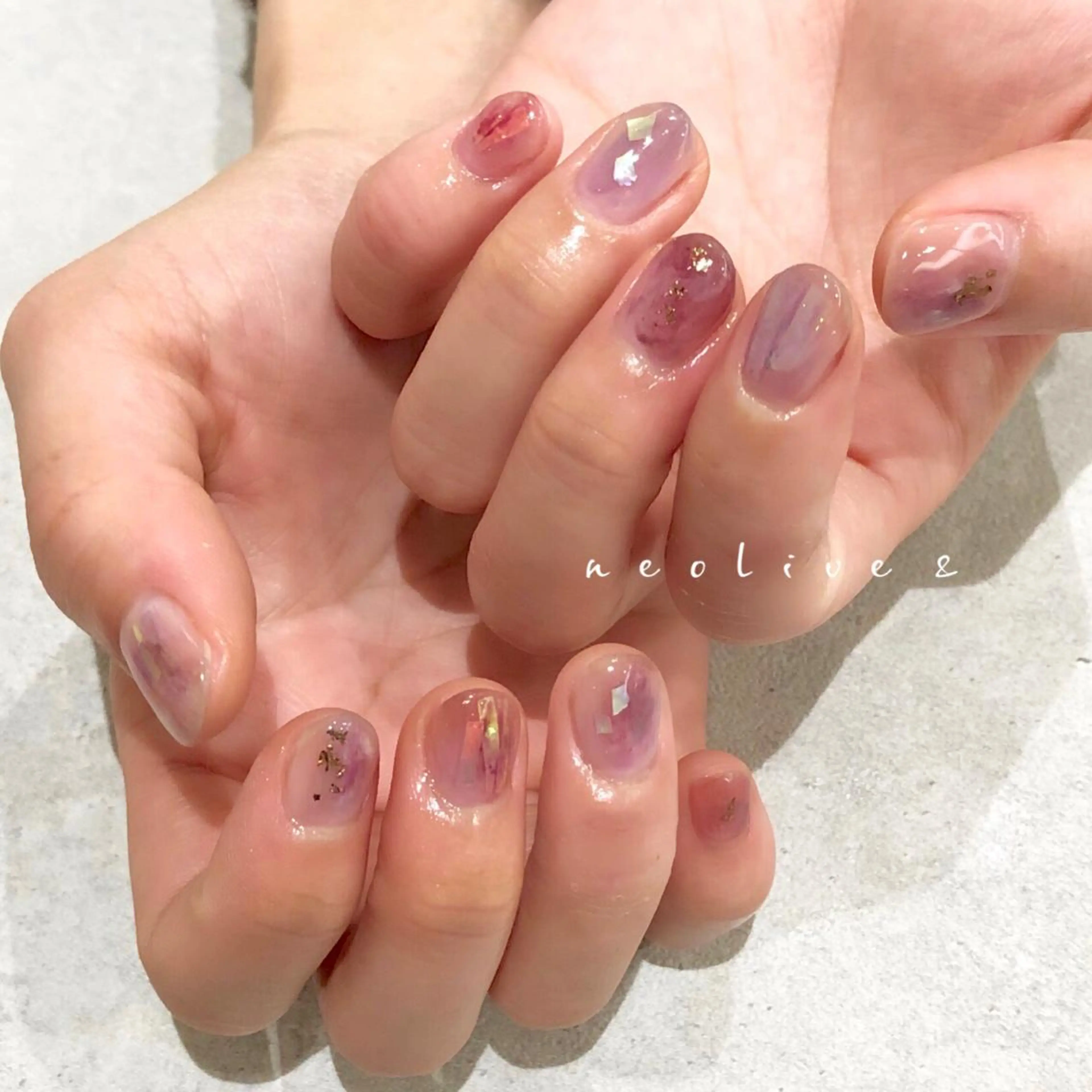 ネイル 持ち込み ハンドネイル Yuriko Omi パラジェル/渋谷のネイルデザイン