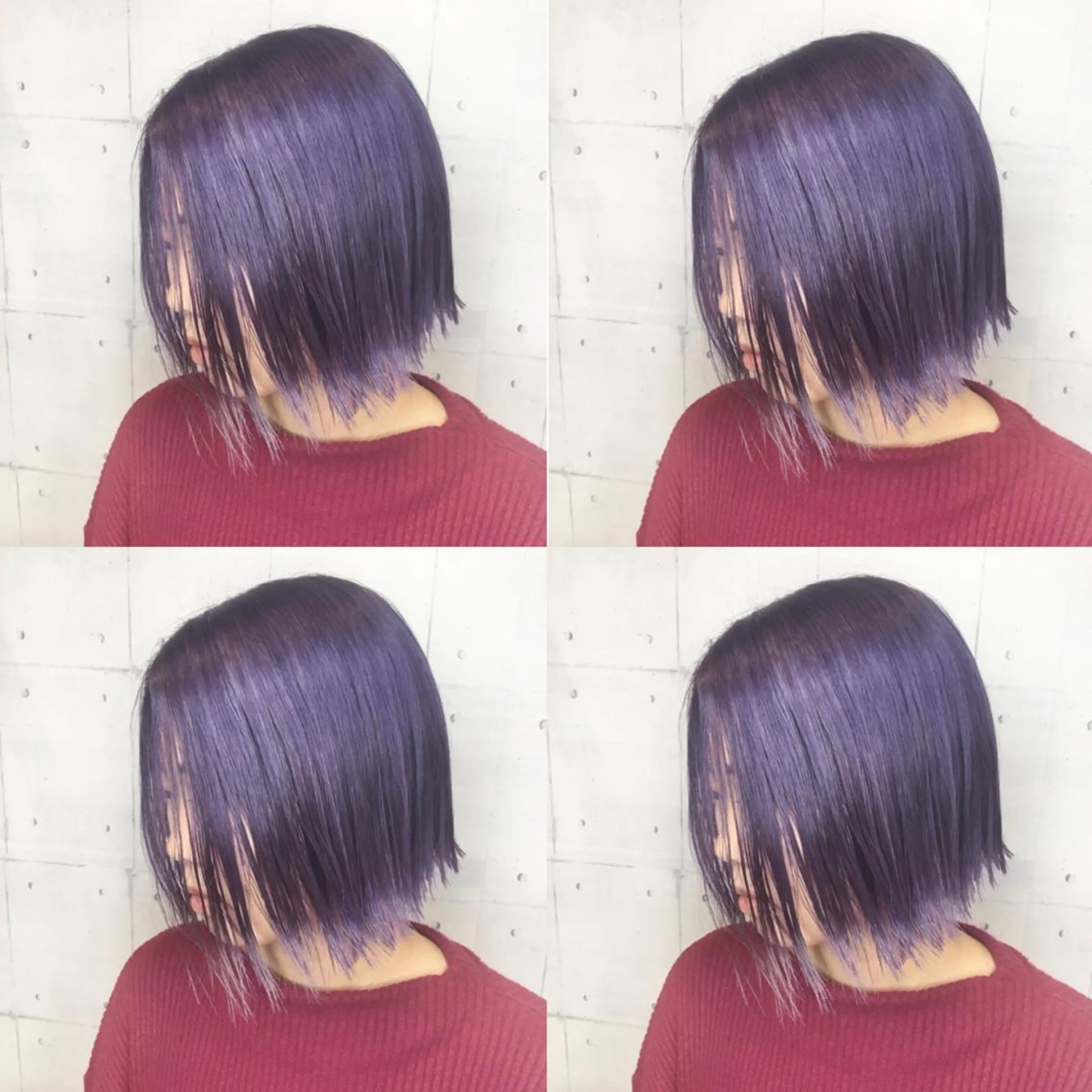 ショート カラー 韓・中華美女ヘア 🇰🇷×🇨🇳のヘアスタイル