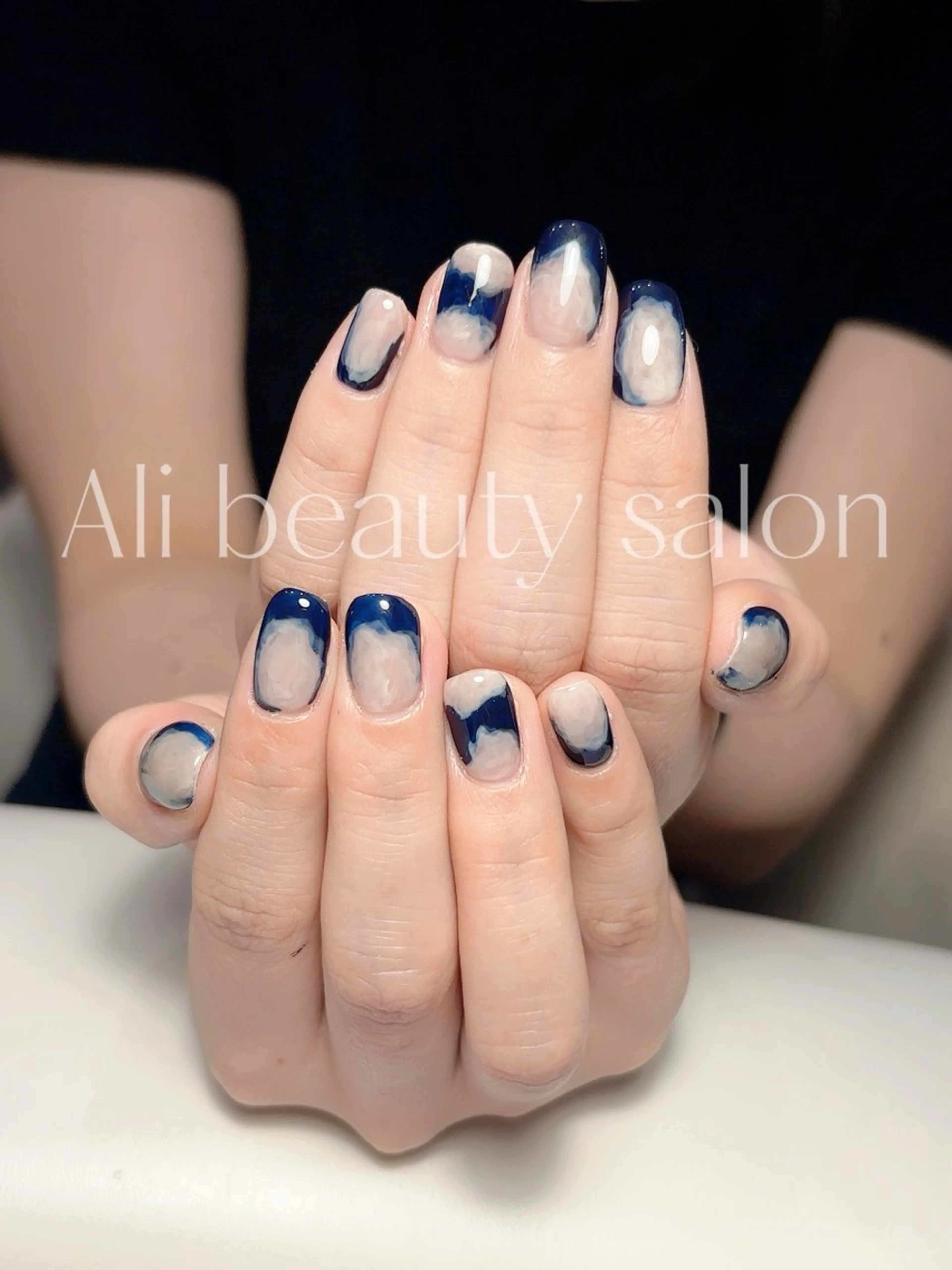 ネイル 大理石ネイル(マーブル) ハンドネイル Ali 新小岩 ネイル専門のネイルデザイン
