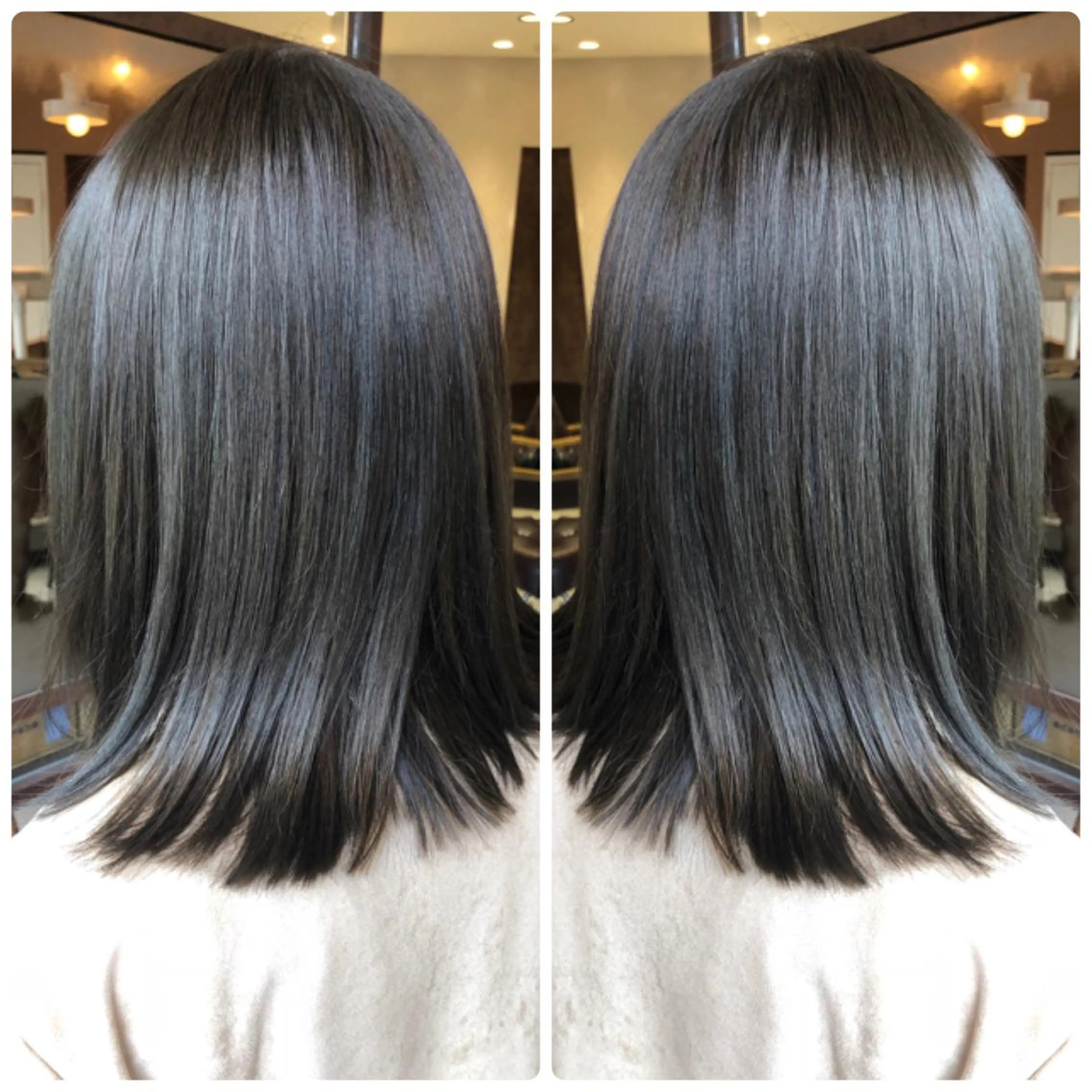{‼️平日限定‼️極上のツヤさらストレート✨}カット & プレミアム縮毛矯正 & グランドリンケージトリートメントの写真
