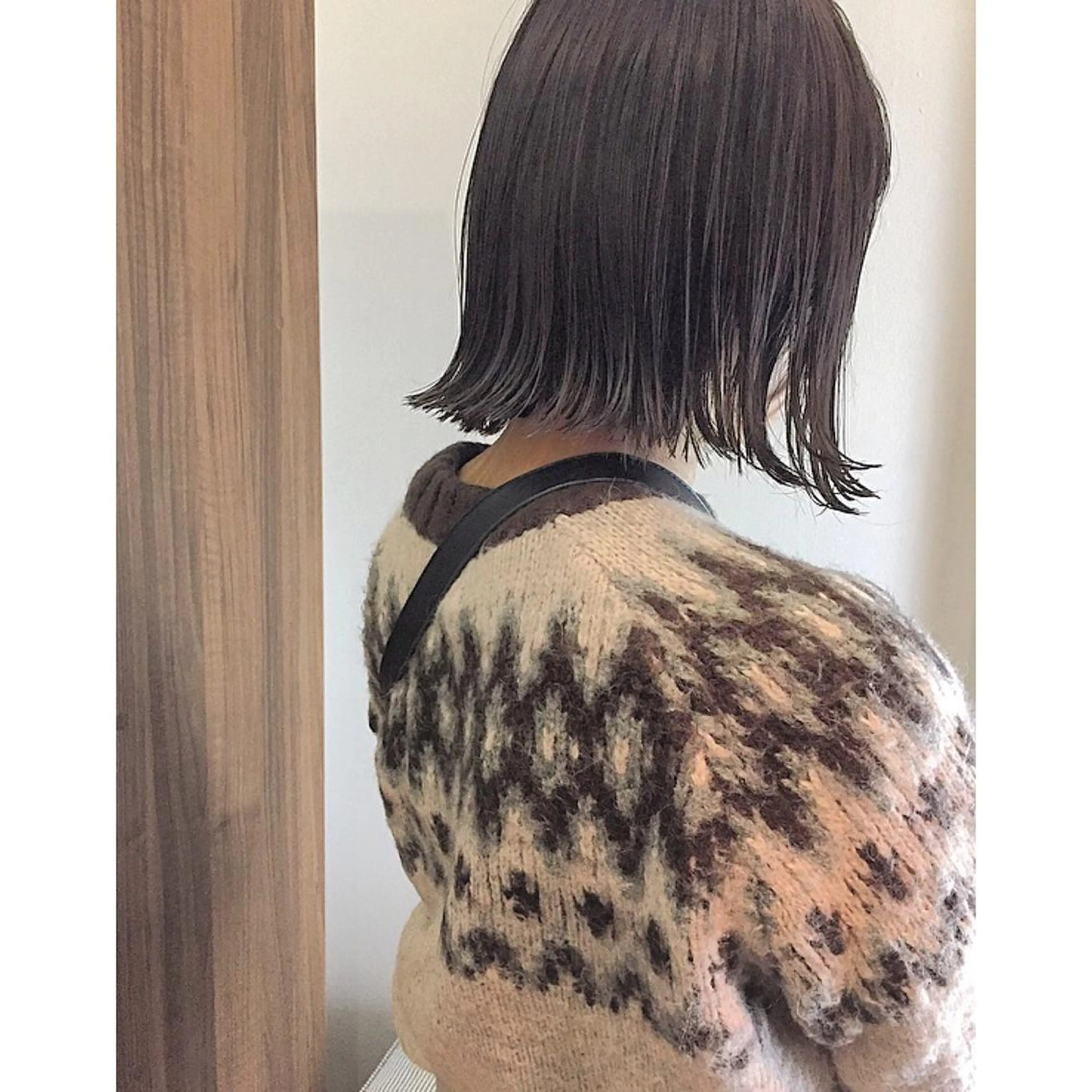 ミディアム カラー カット ヘアカラー トリートメント MIZUHO / ダブルカラー髪質改善のヘアスタイル