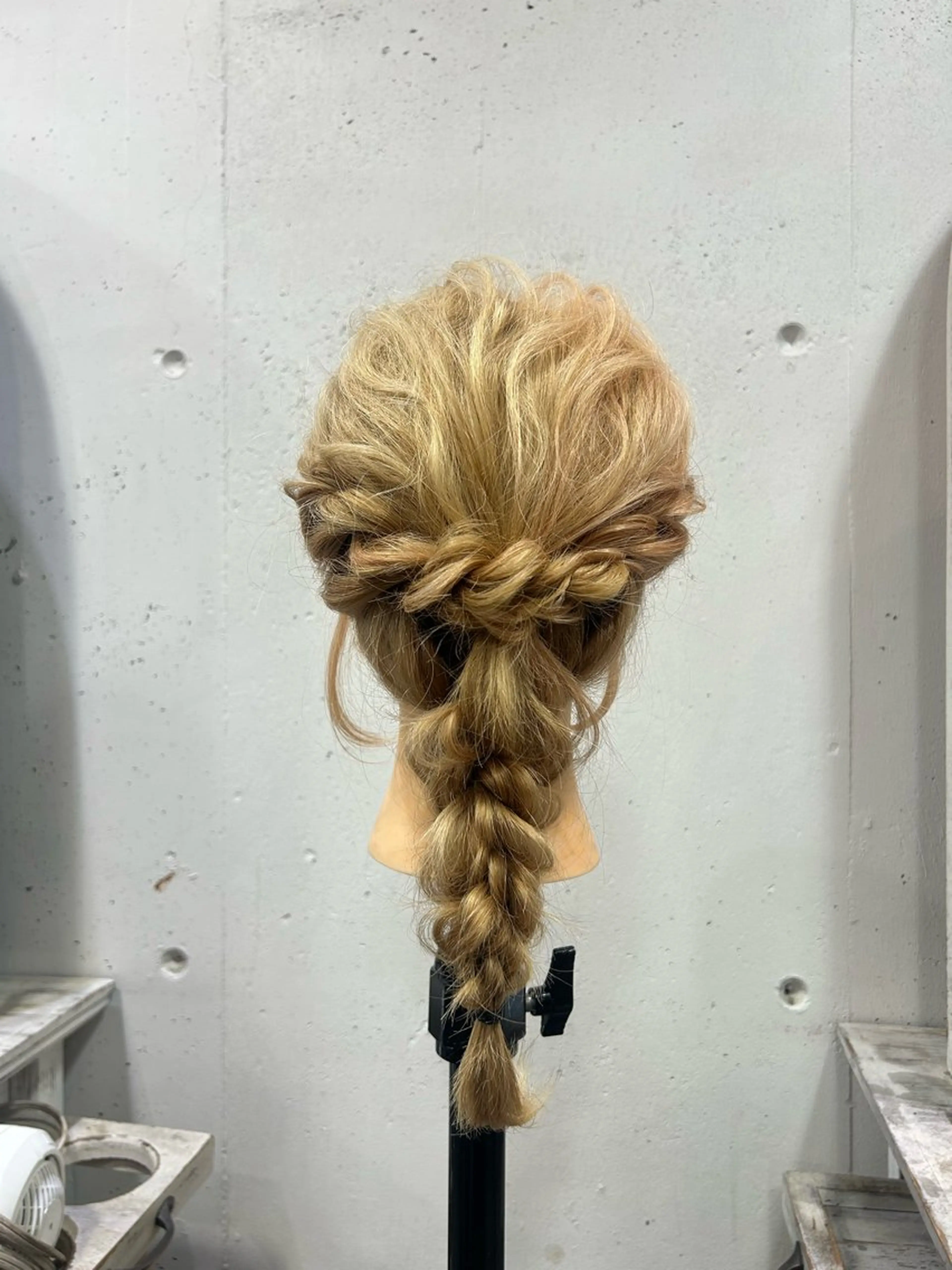 セミロング ヘアアレンジ トリートメント 【 pia 】 とものヘアスタイル