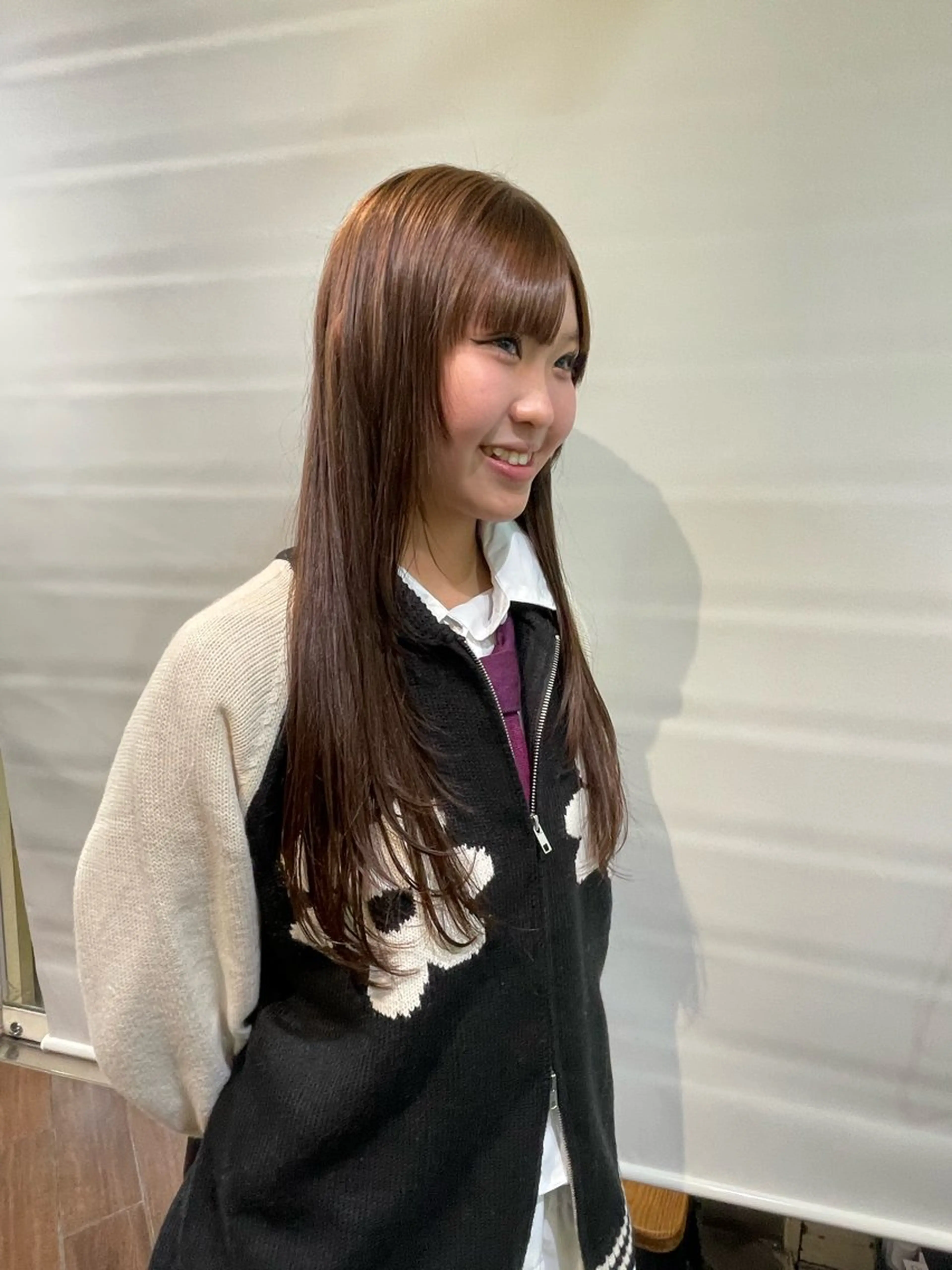 カラー ‪るか/‪透明感 カラー/アレンジのヘアスタイル