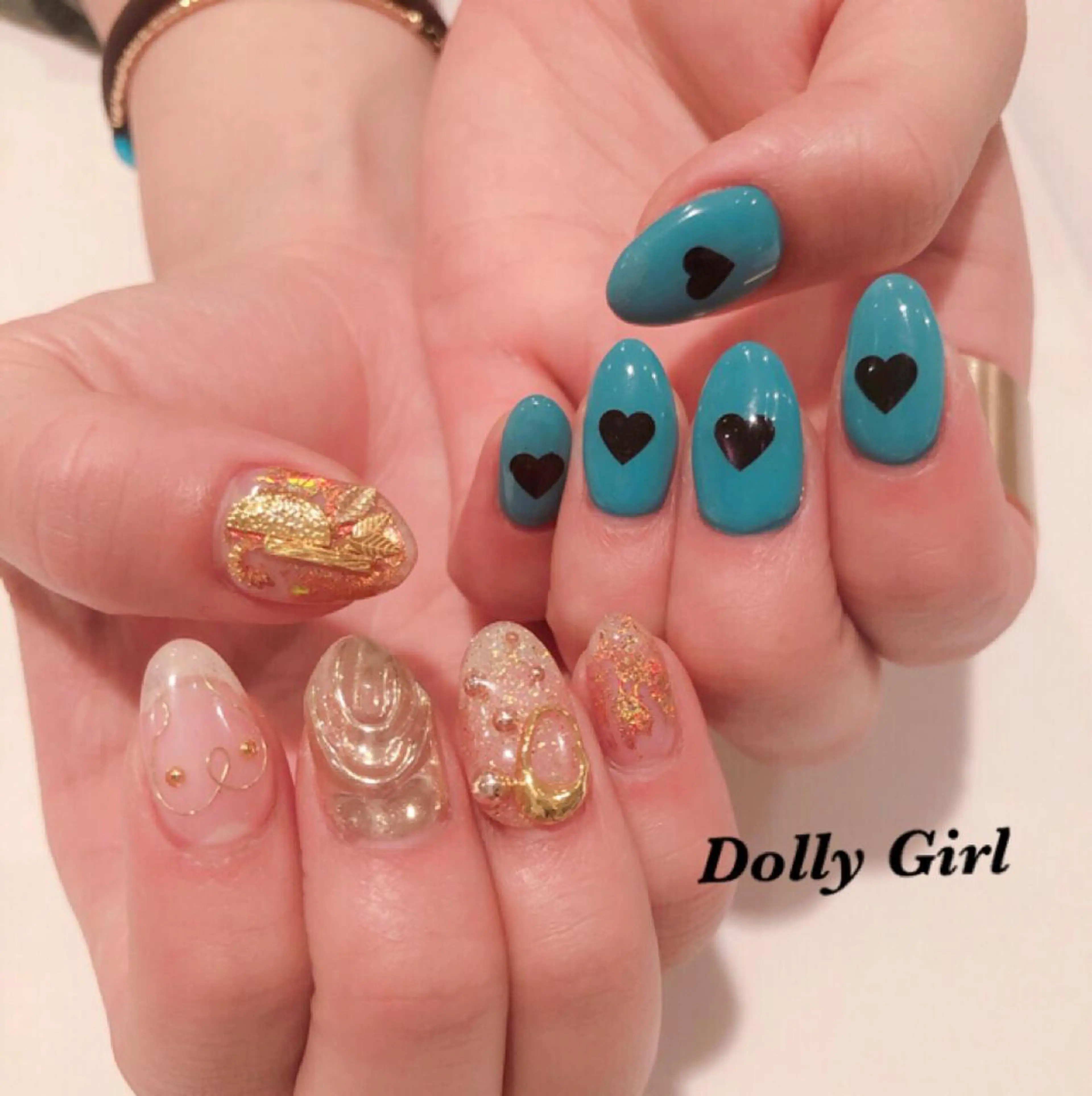 ネイル 個室ネイルサロンDolly  Girl〜ドーリーガール〜所属・DollyGirl KYOKOのネイルデザイン
