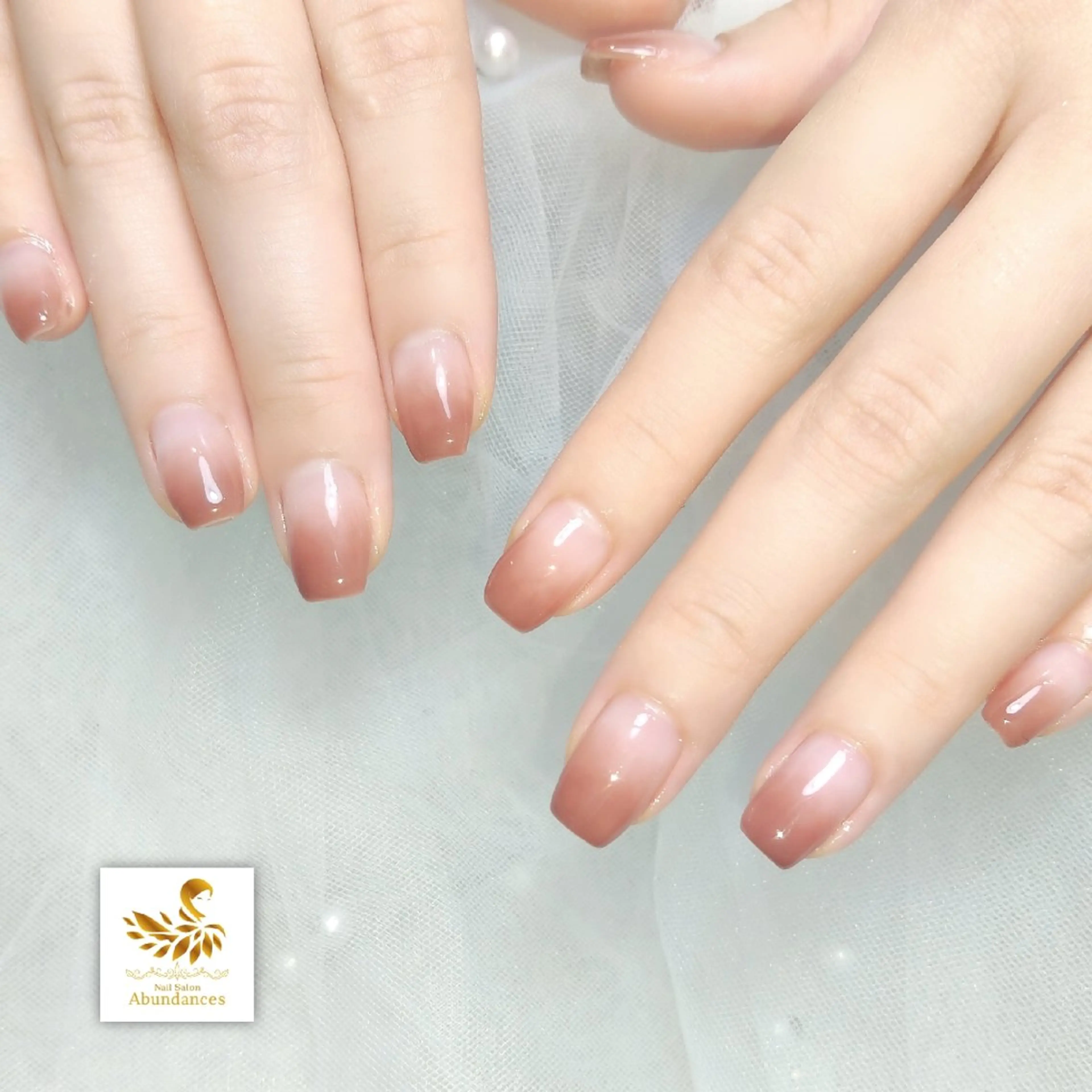 ネイル グラデーション ハンドネイル 完全予約制個室サロン Abundancesのネイルデザイン