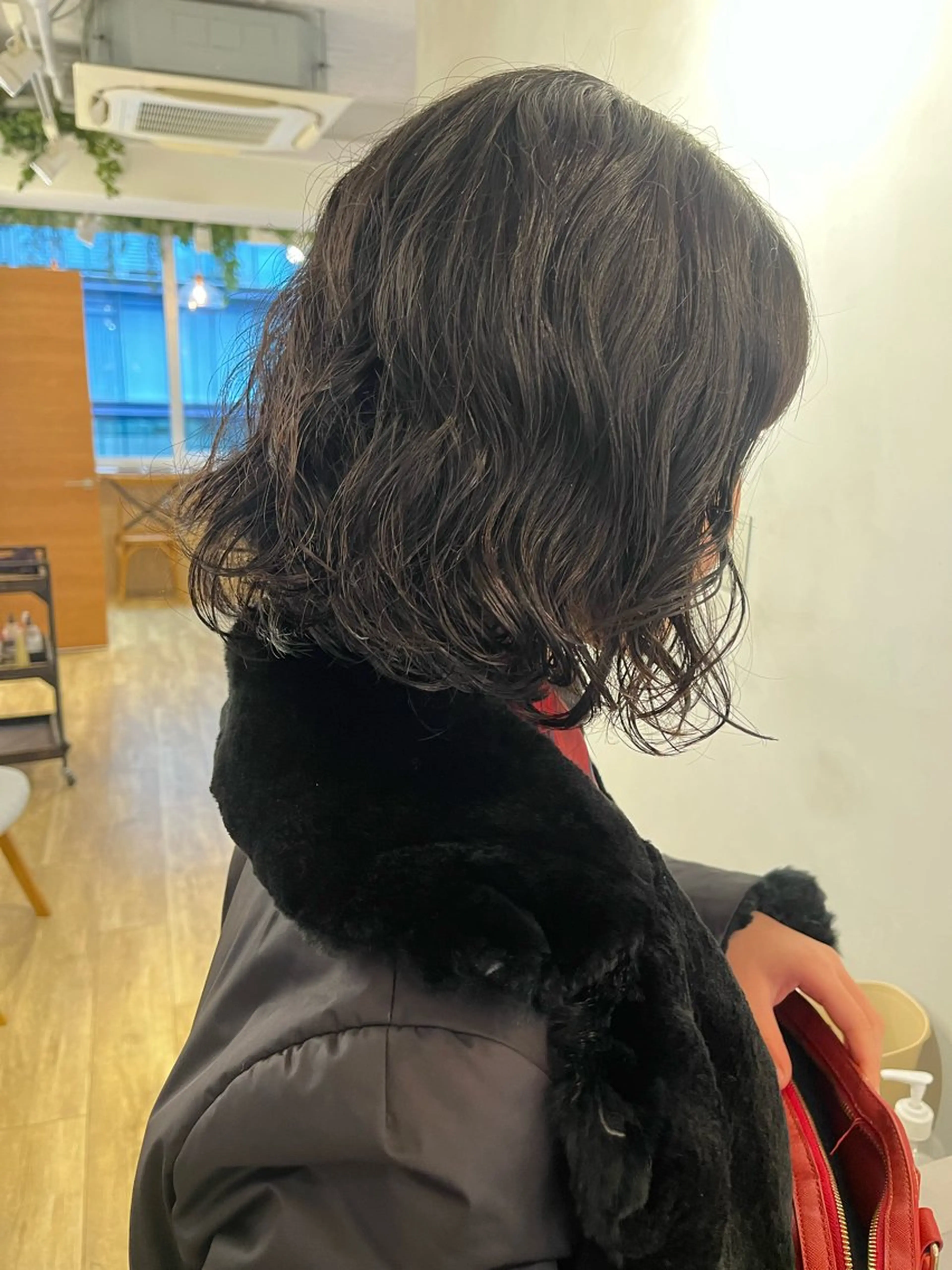 ショート パーマ GO TODAY シェアサロン 表参道Flos店所属・nishi fuyumiのヘアスタイル