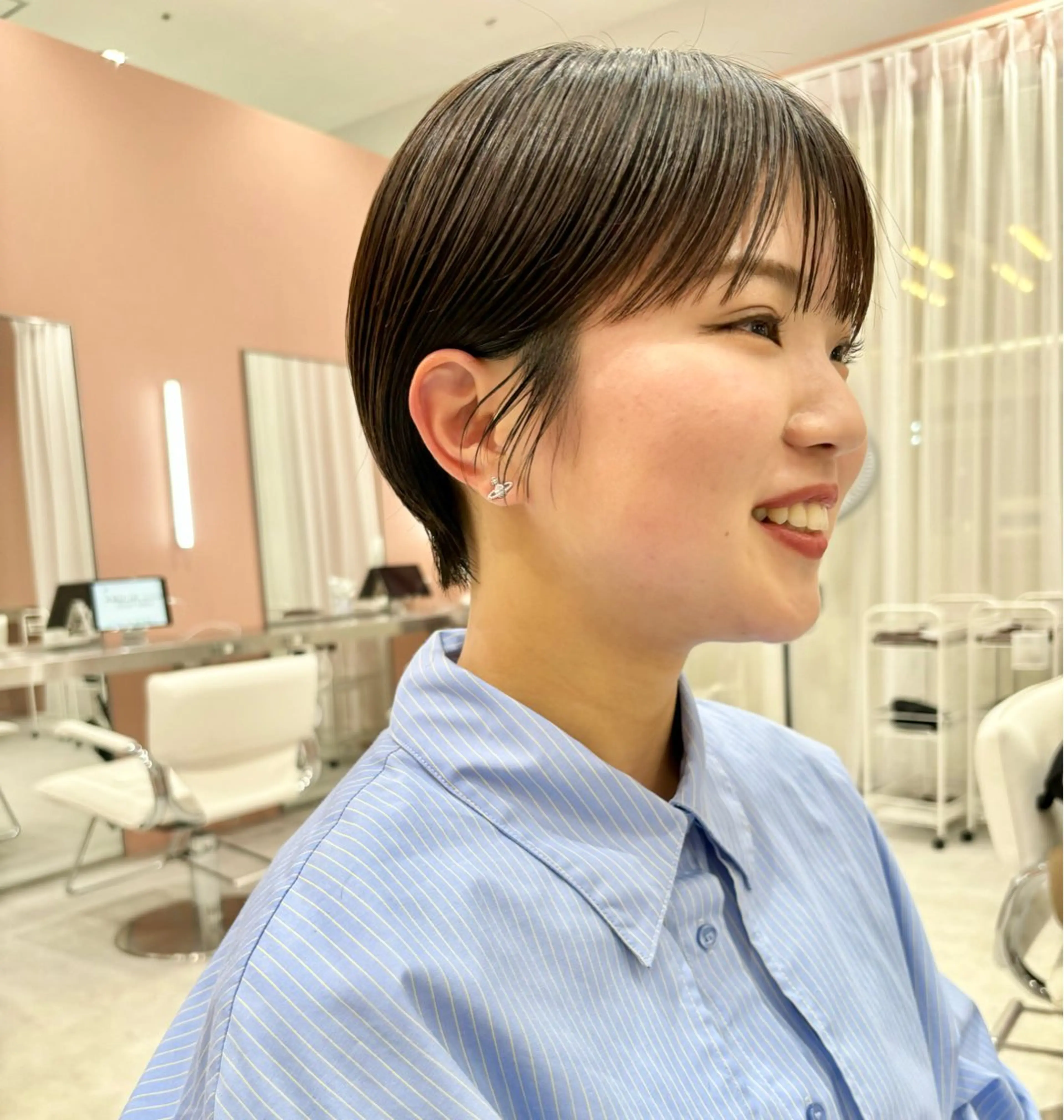 ショート ショートヘア カット ヘアカラー トリートメント 🌿ショート🌿 パーマ🌿淳平のヘアスタイル