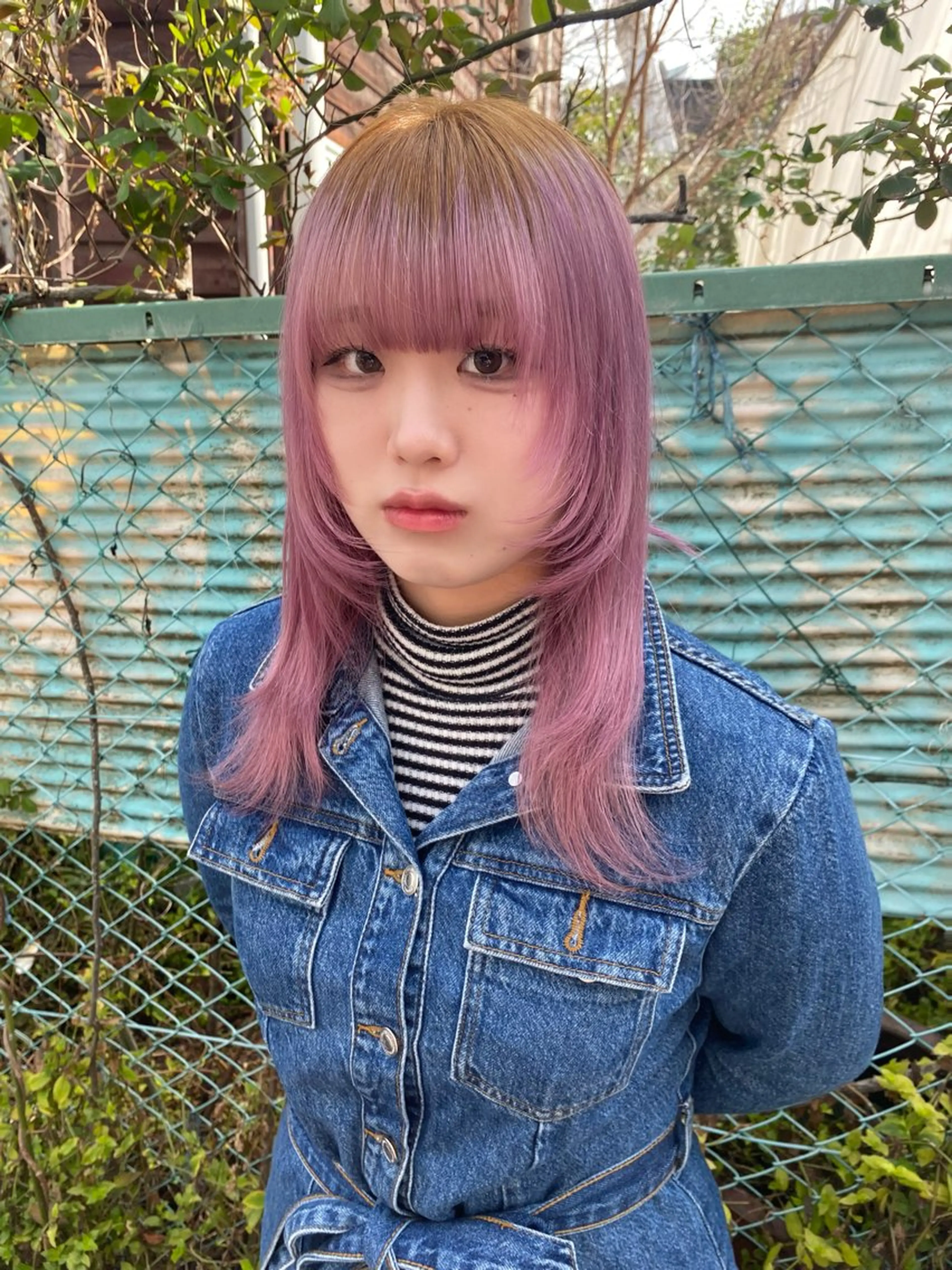 ロング カラー ヘアアレンジ @kyoniyy KYONIのヘアスタイル