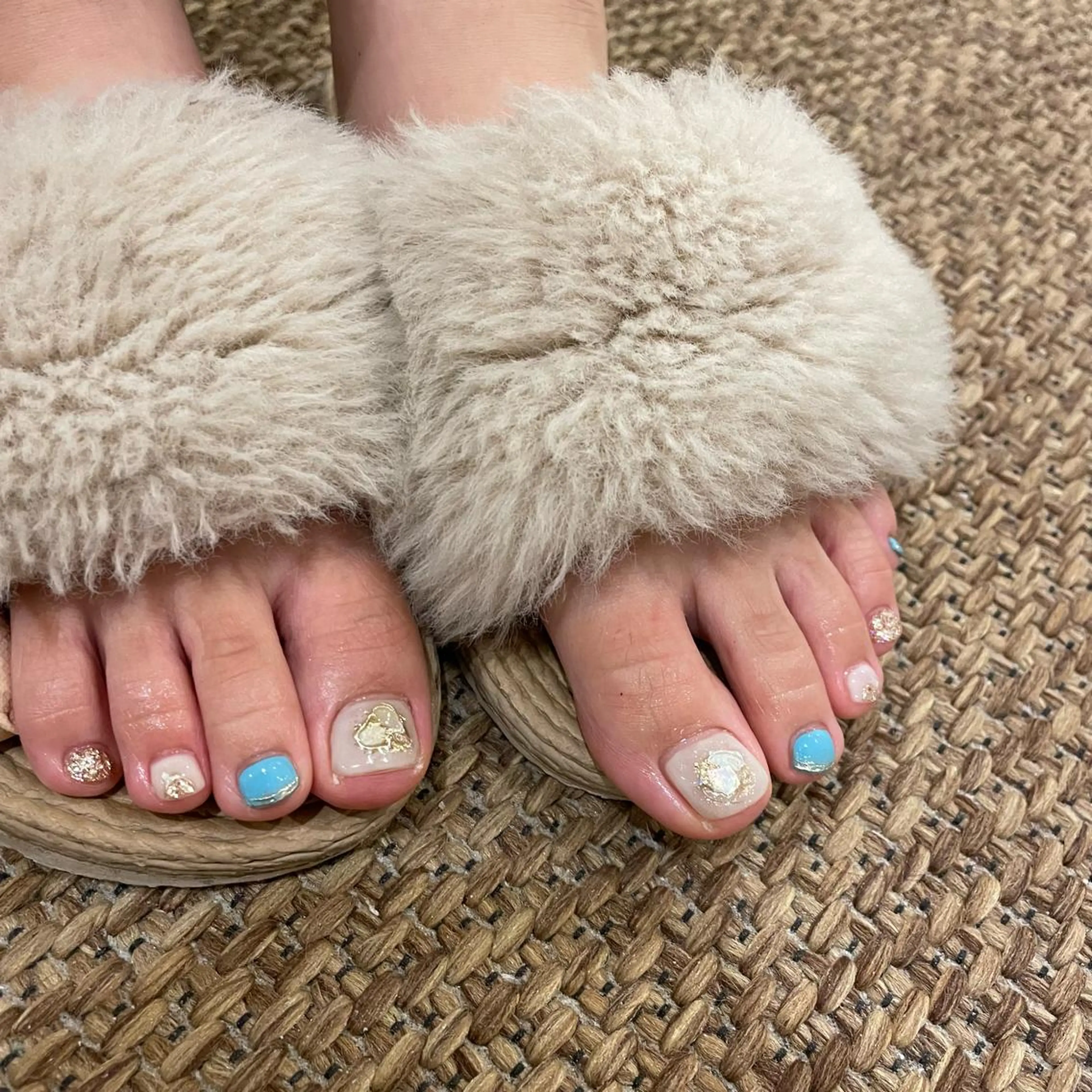 ネイル フットネイル フットネイル bylaki_ haruka(K)のネイルデザイン