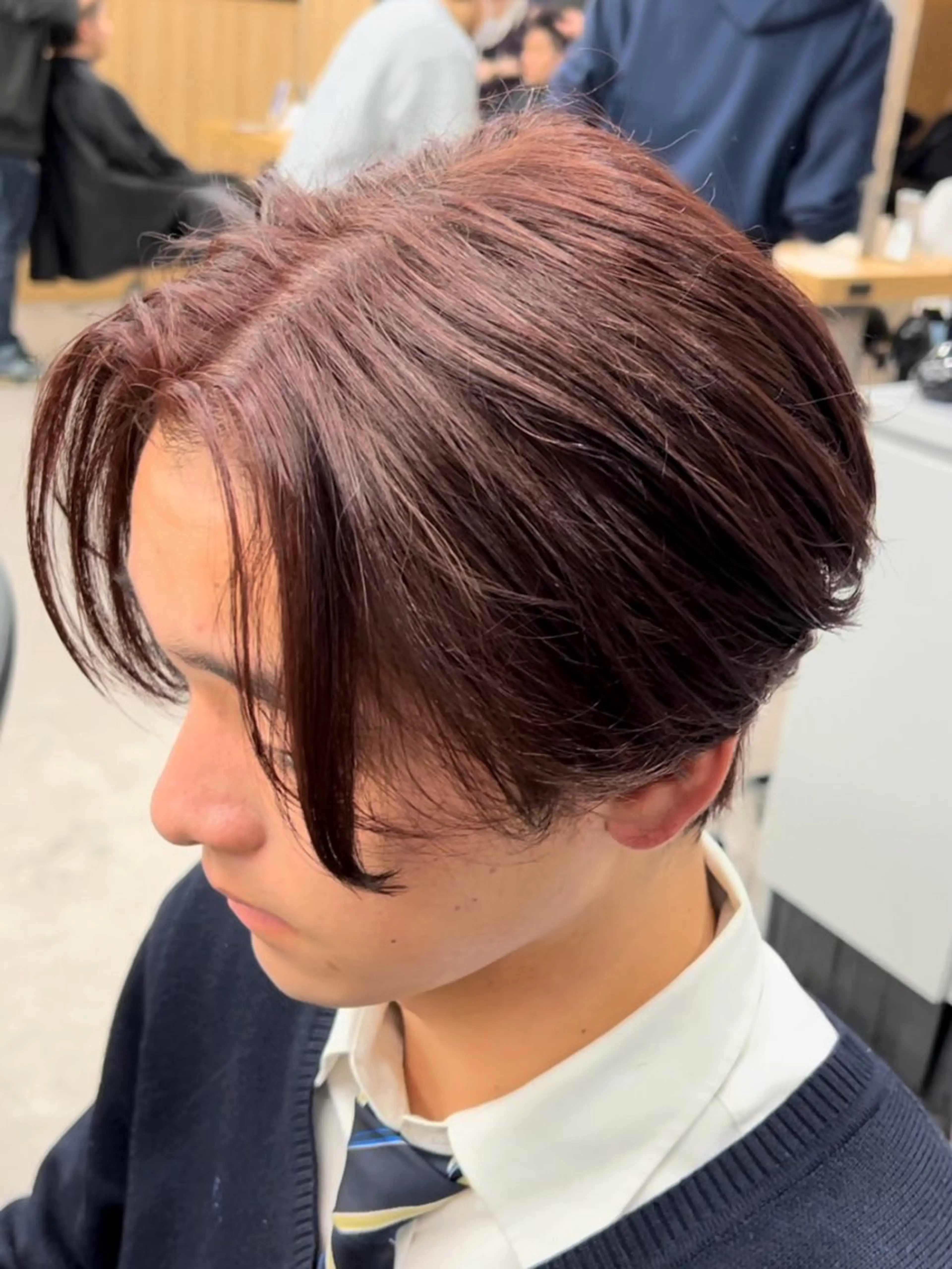 メンズ メンズパーマ カット パーマ モデル募集⛓️ 西澤結羽のヘアスタイル