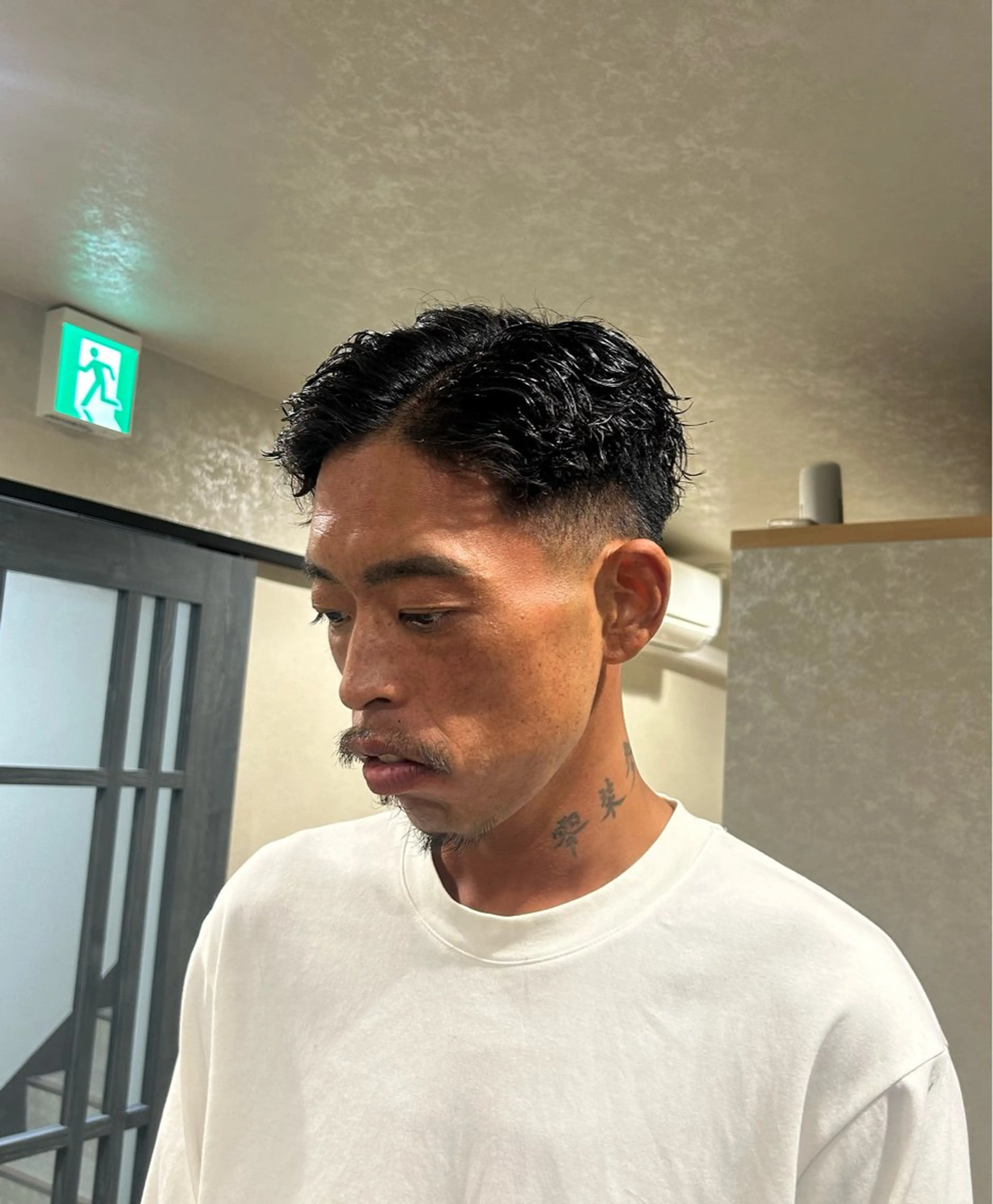 ショート パーマ メンズ カット パーマ メンズカット/ 雄大のヘアスタイル