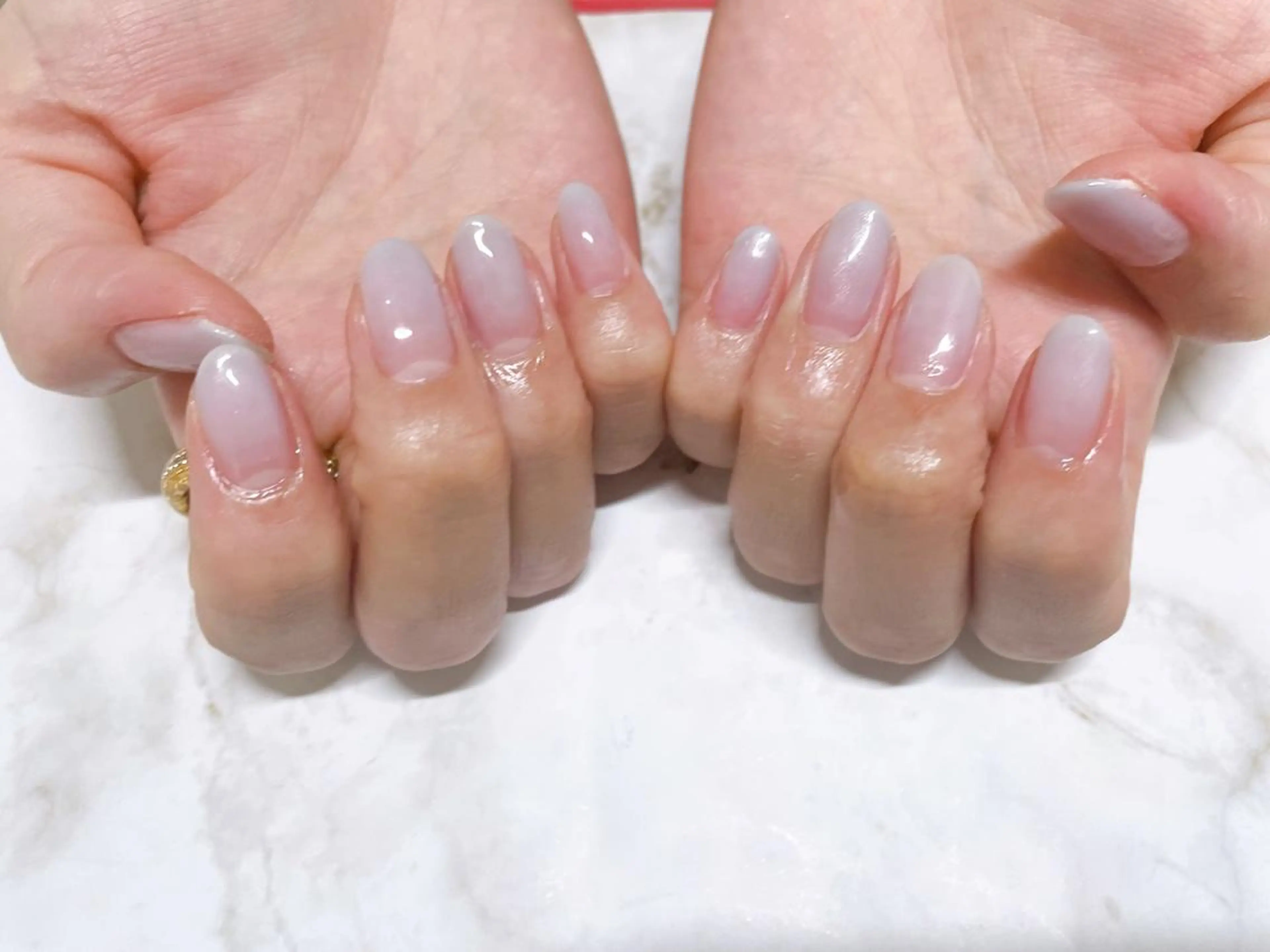 ネイル オーロラネイル フラワーネイル フットネイル フレンチネイル ジェルネイル Mogu nail 二子玉川のネイルデザイン