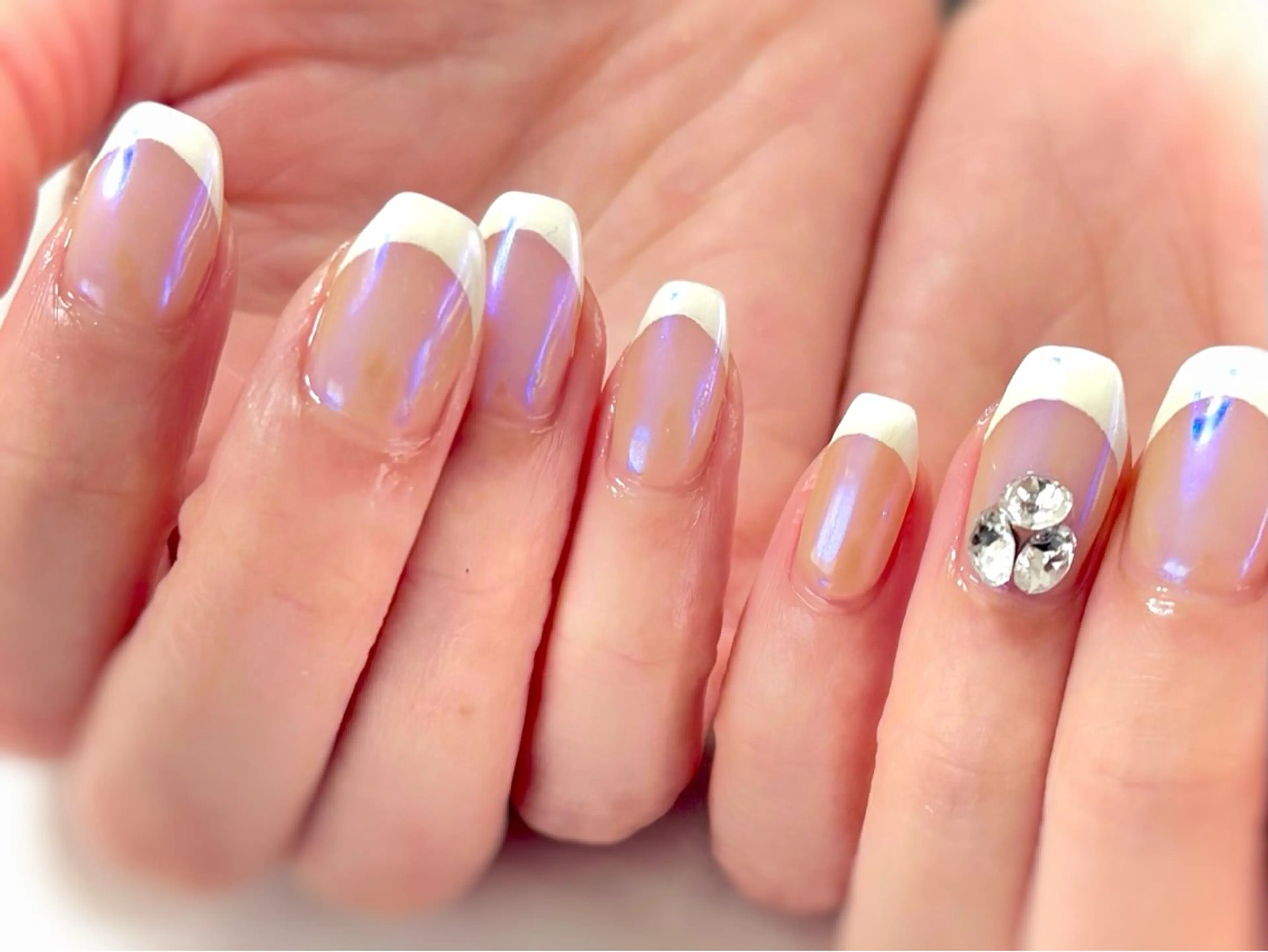 ネイル オーロラネイル ハンドネイル Nail salon Cielel⟡Ayaのネイルデザイン