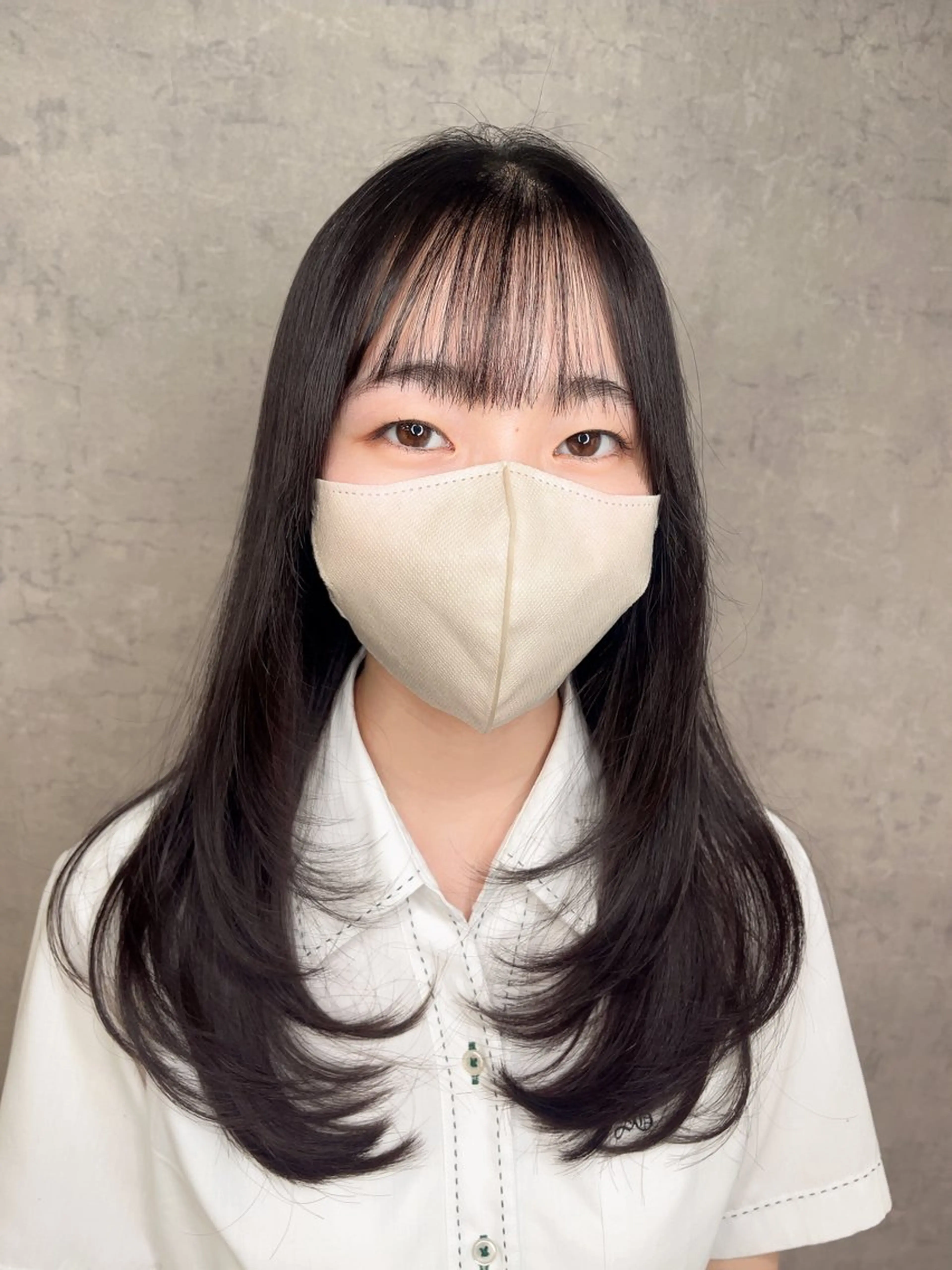 セミロング KAEDE🎀 ジャニオタ美容師のヘアスタイル