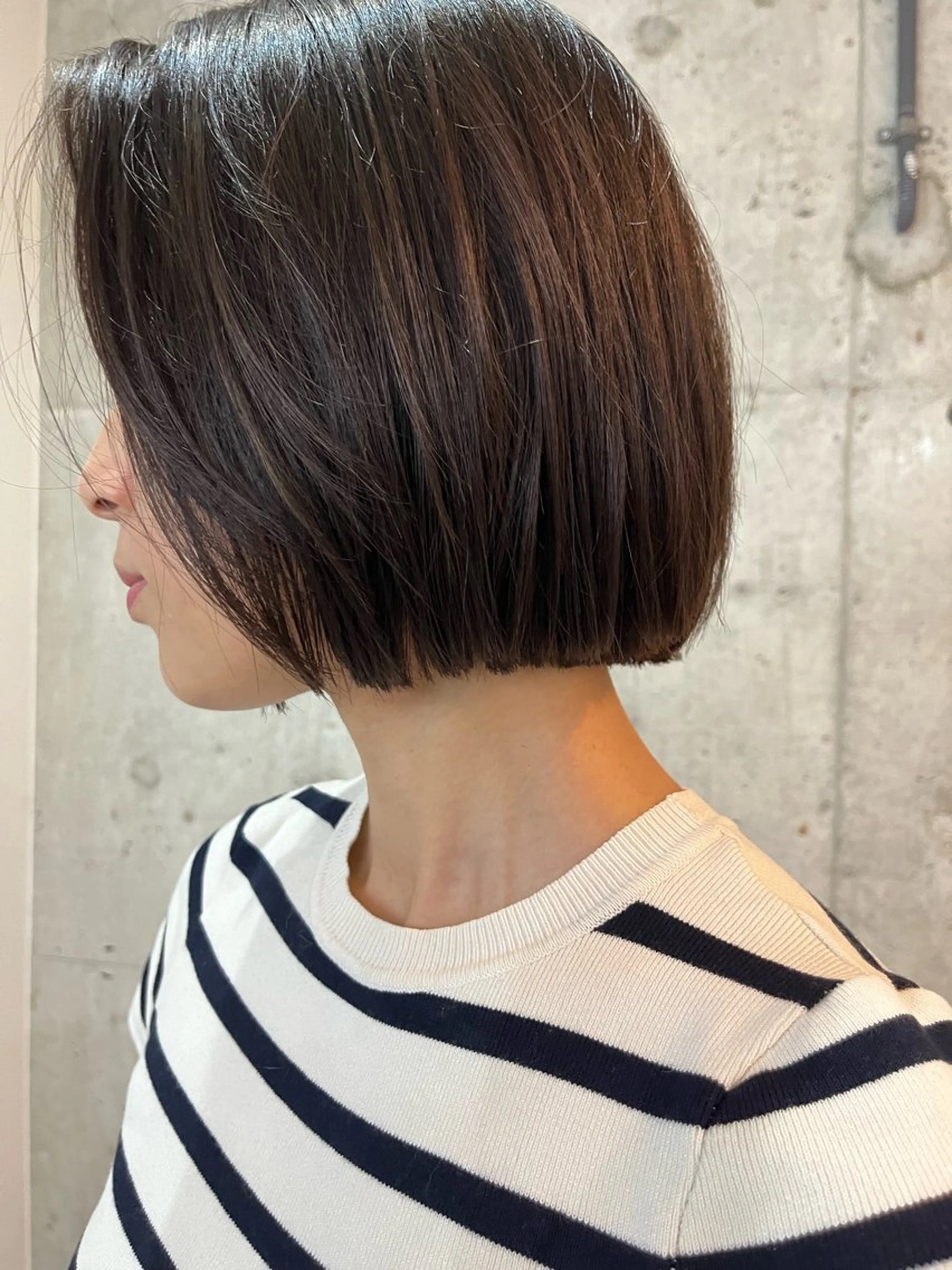 ボブカット+トリートメントの写真