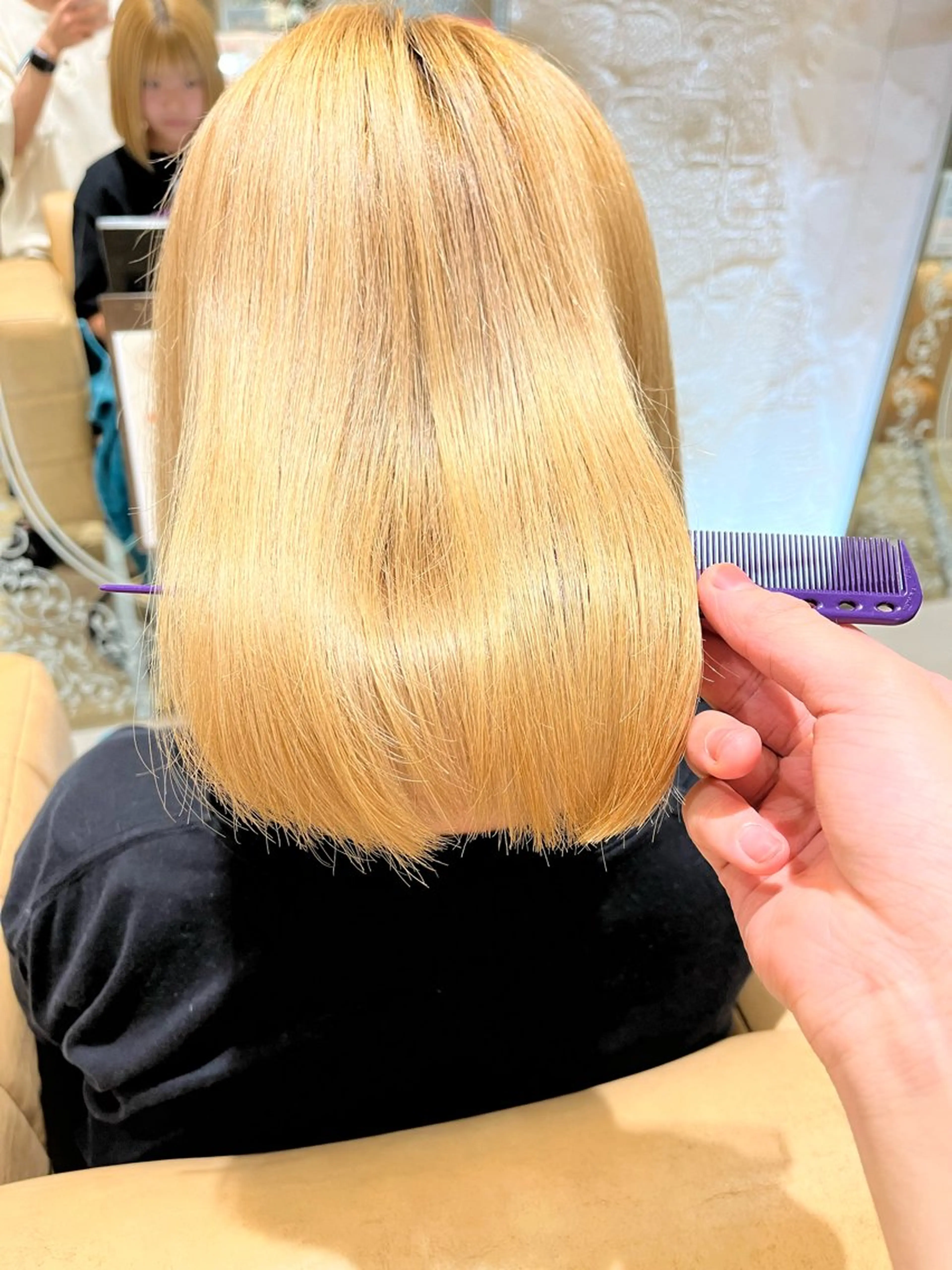 ミディアム パーマ 中山 響希のヘアスタイル