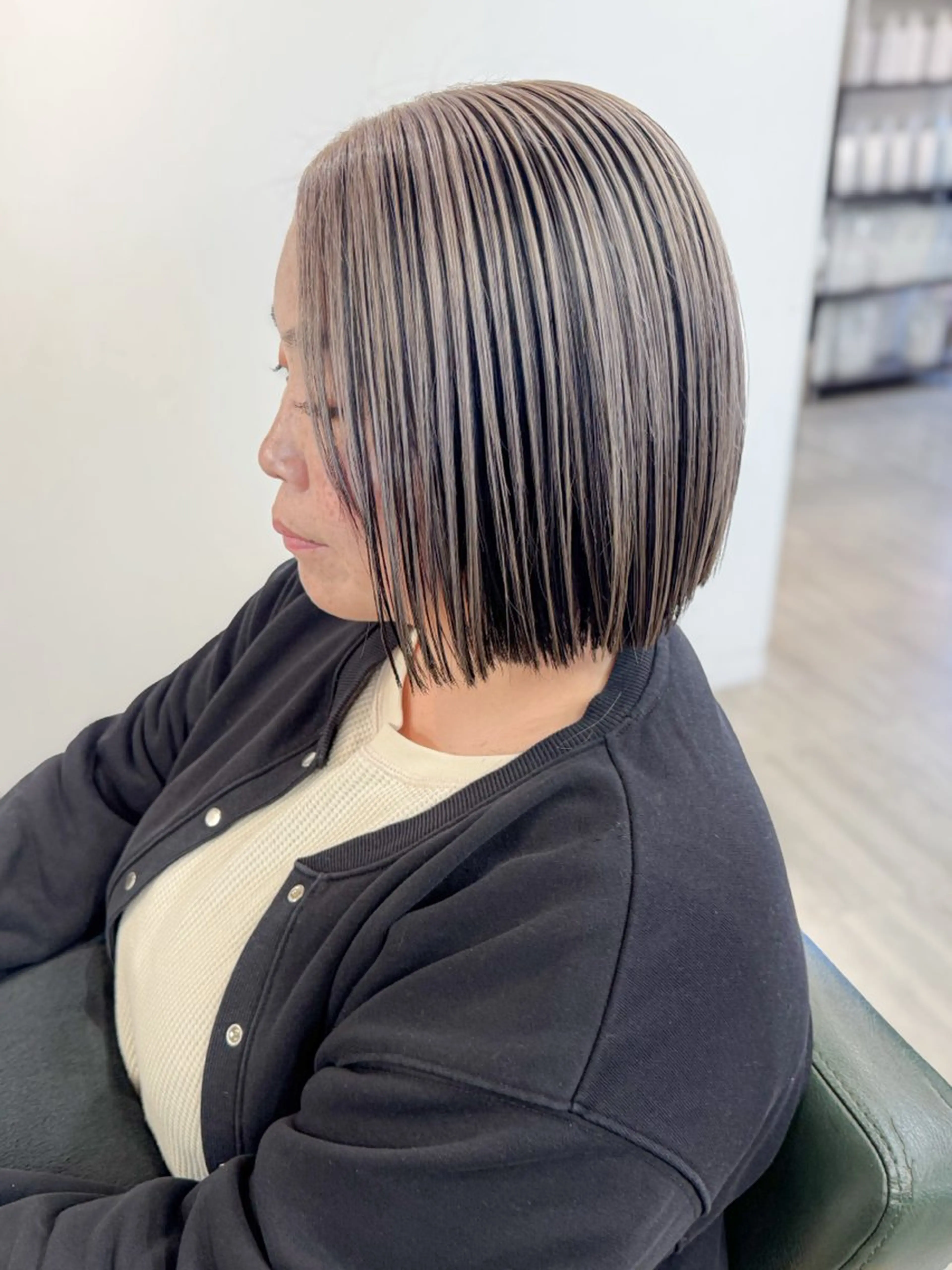 ショート ショート/ボブ ハイトーン❤️原航平のヘアスタイル