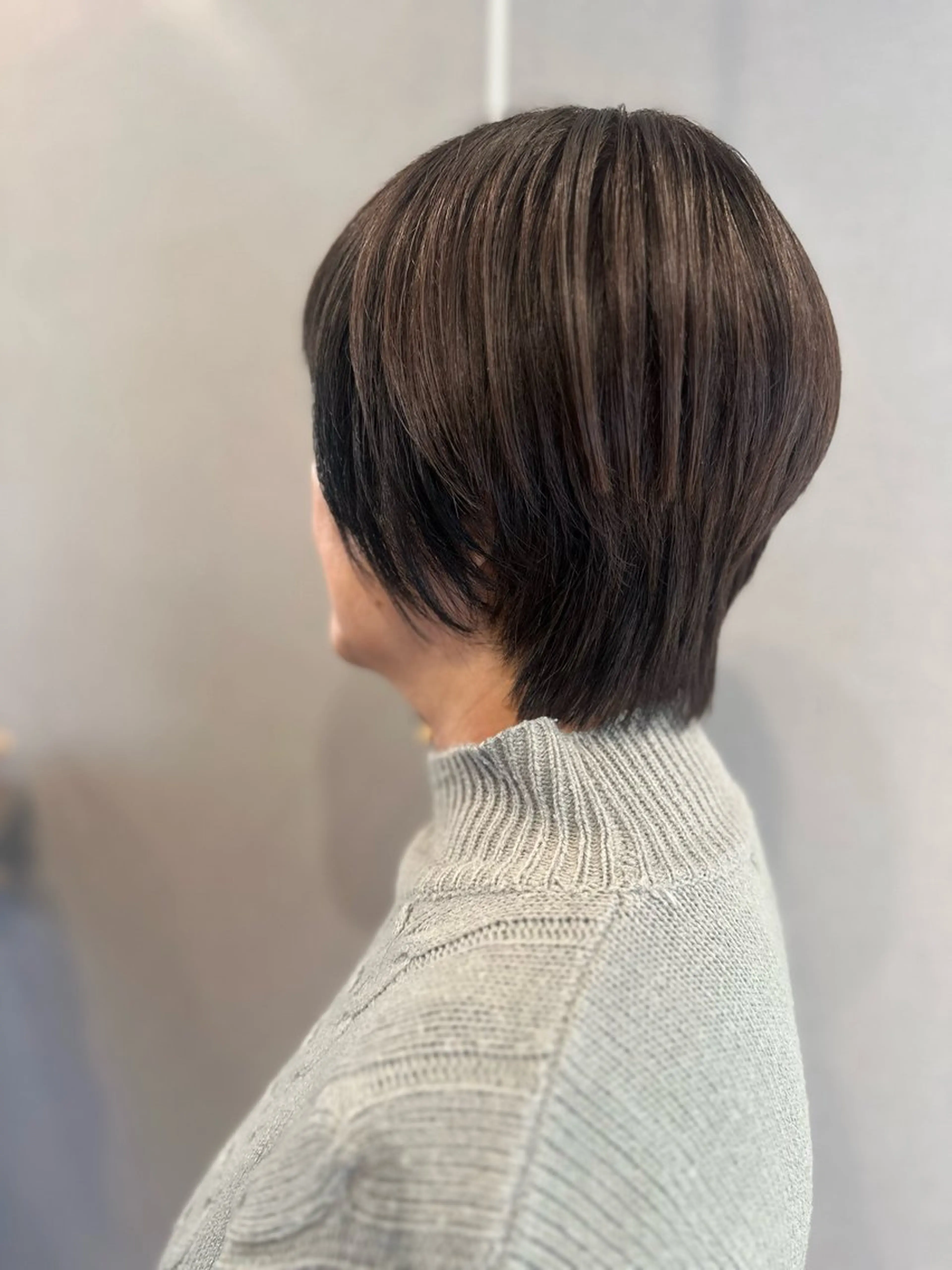 ショート ミストバング K Harukaのヘアスタイル