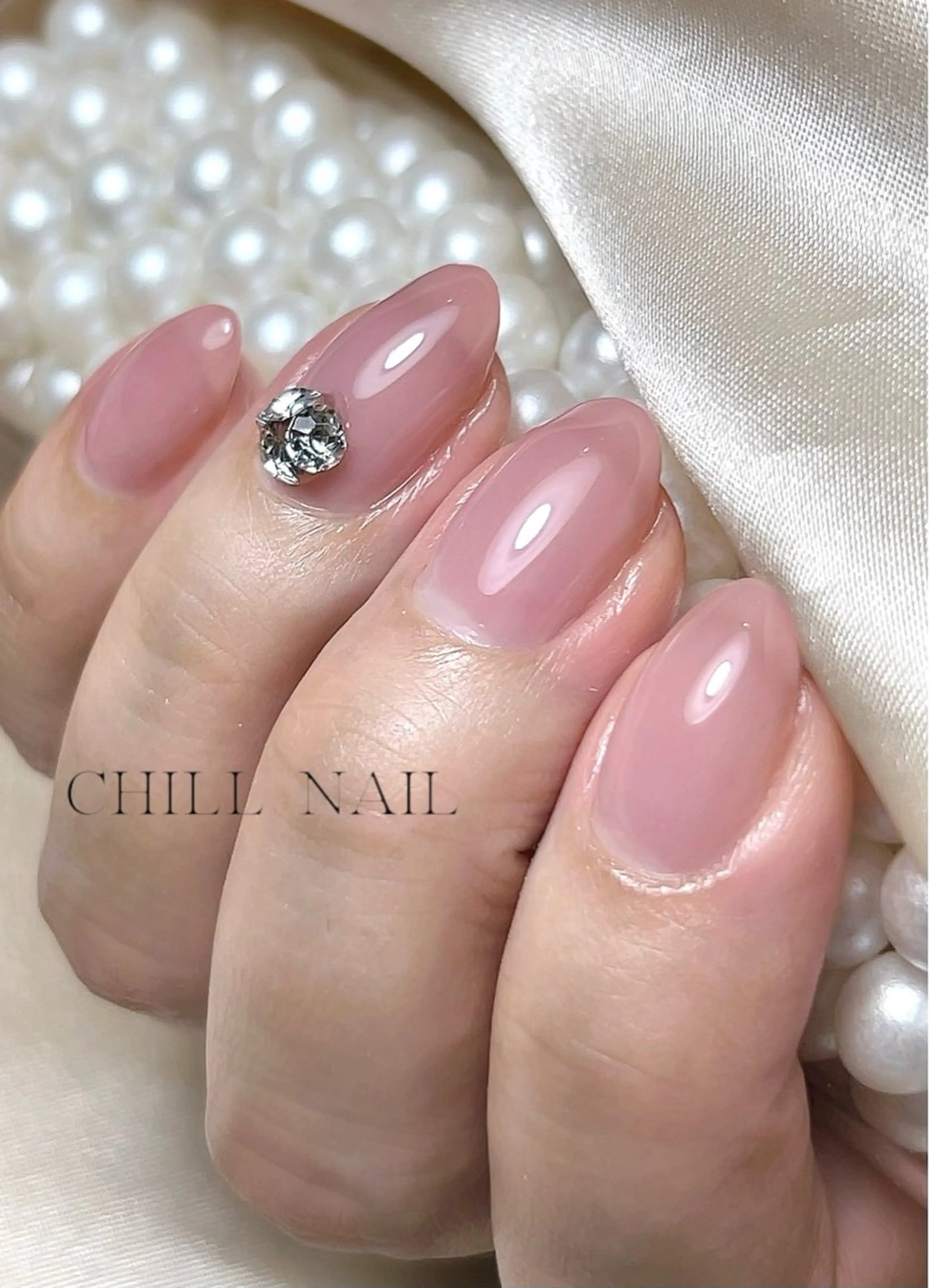 ネイル ワンカラーネイル CHILL NAILのネイルデザイン