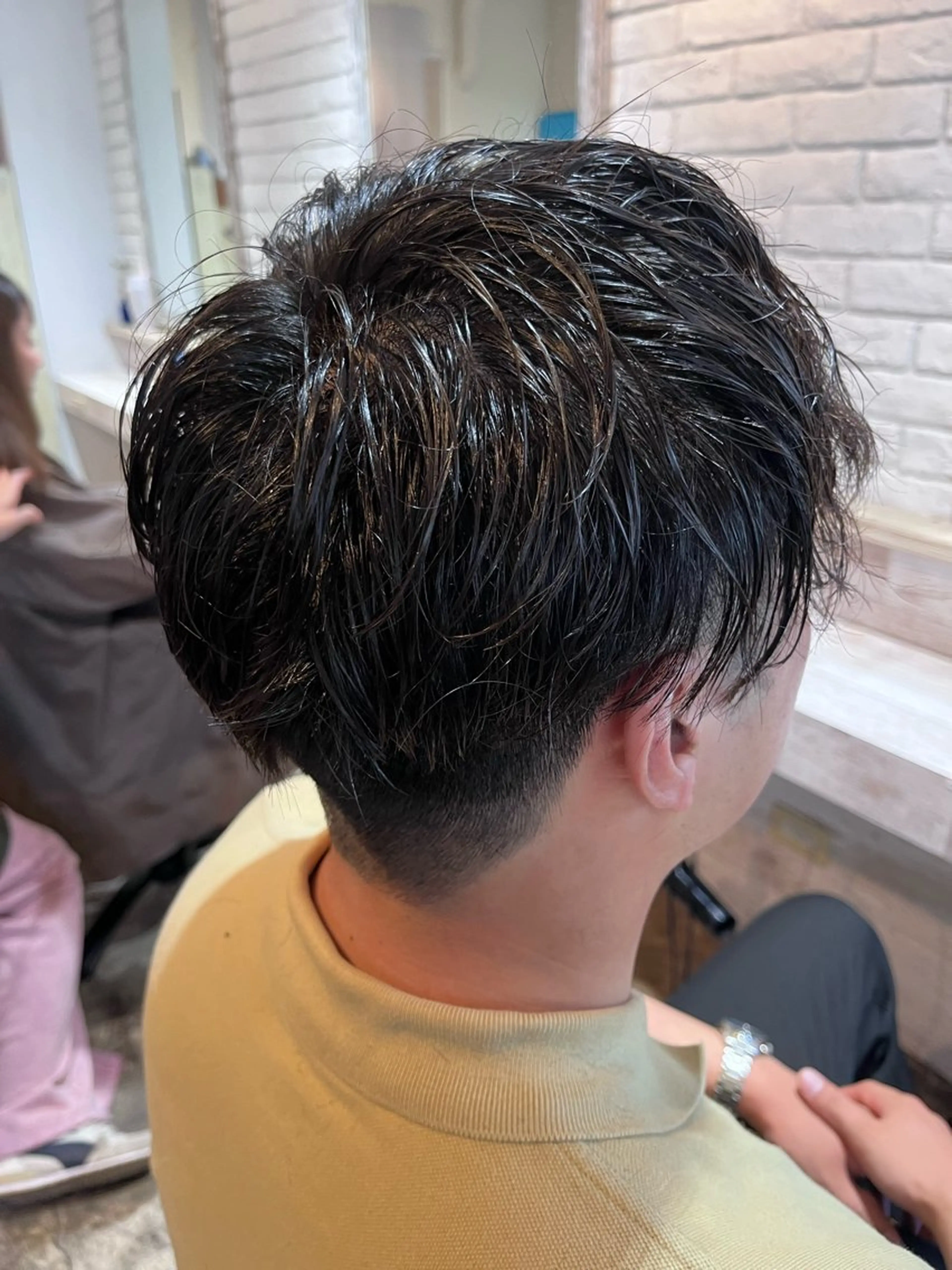 メンズ カット トリートメント ハイトーン/韓国風/ 艶髪/吉祥寺のヘアスタイル